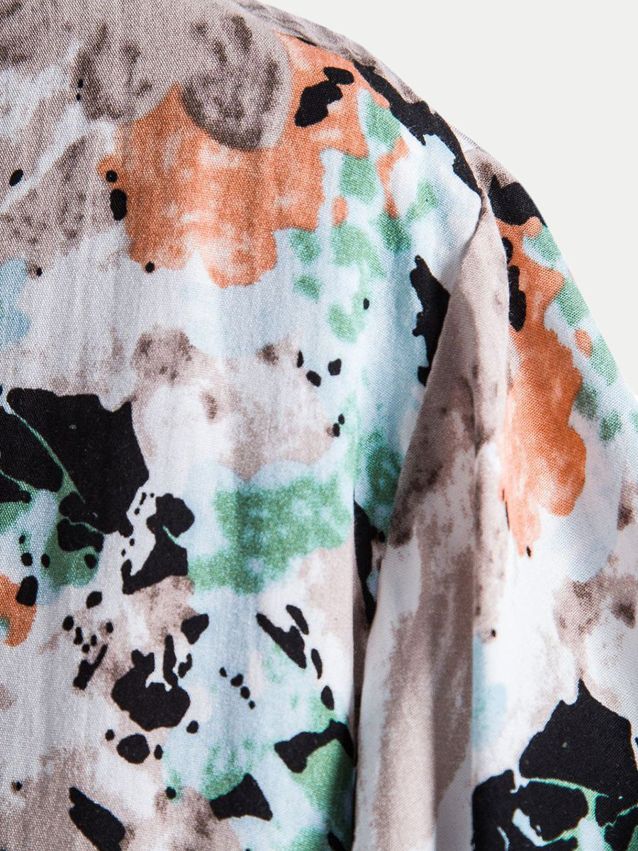 Chemise à manches courtes de vacances pour hommes