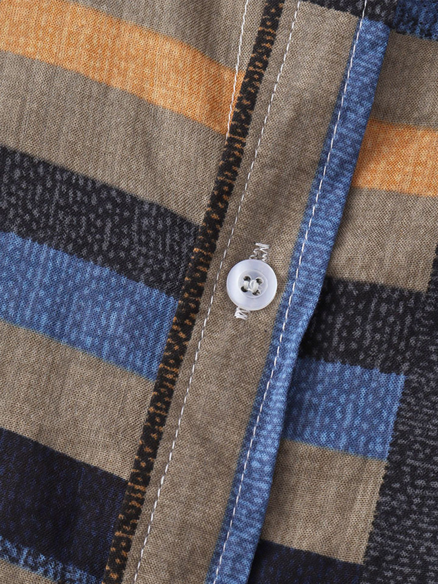 Camicia a maniche corte casual hawaiana da uomo