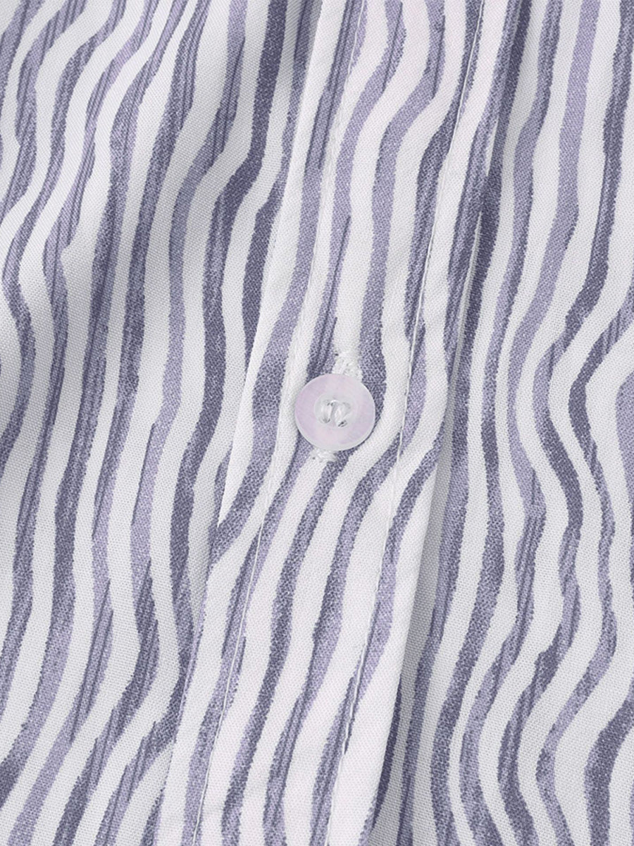 Chemise décontractée à manches courtes pour hommes