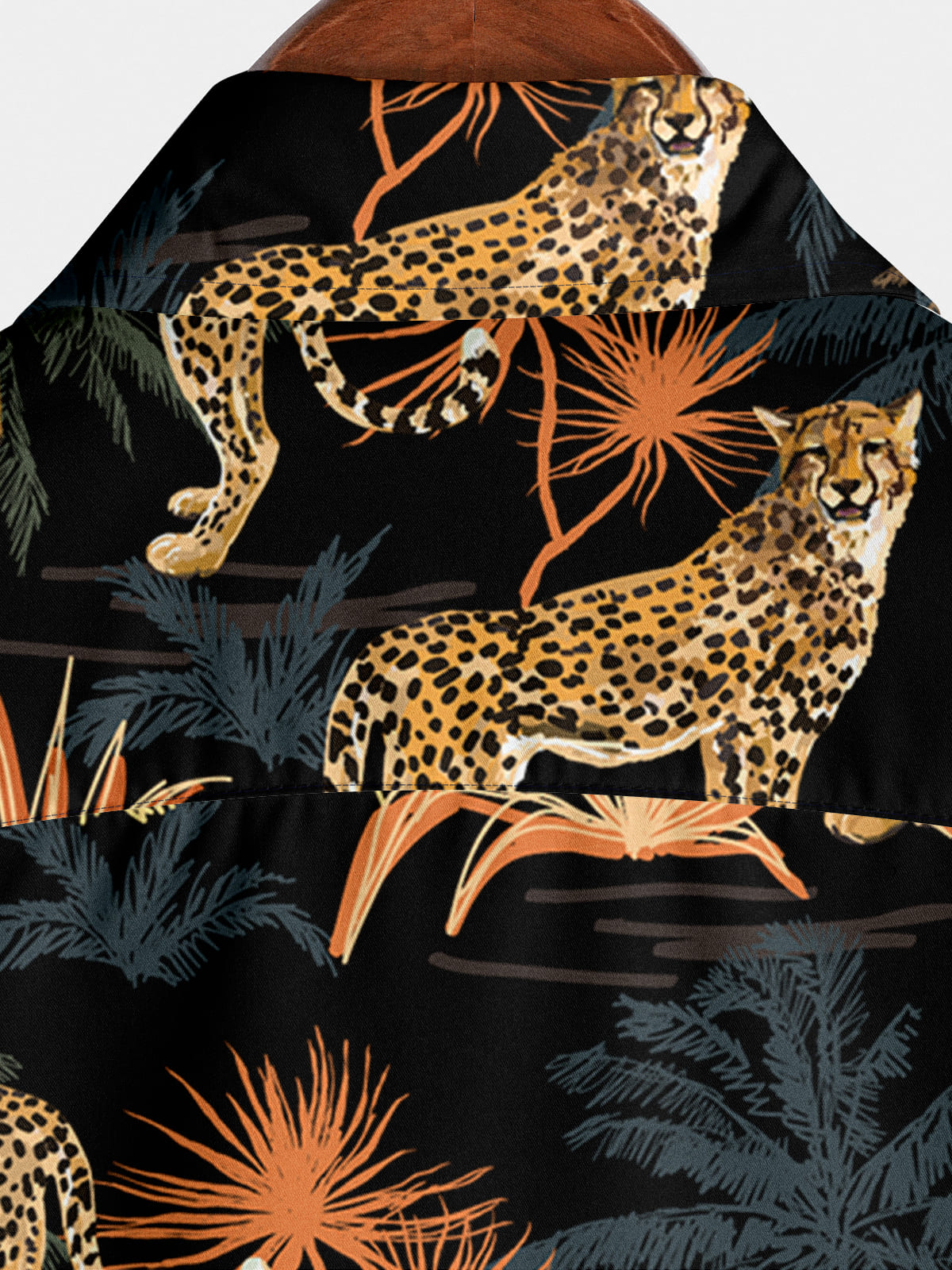 Chemise à manches courtes Cheetah Tree pour homme