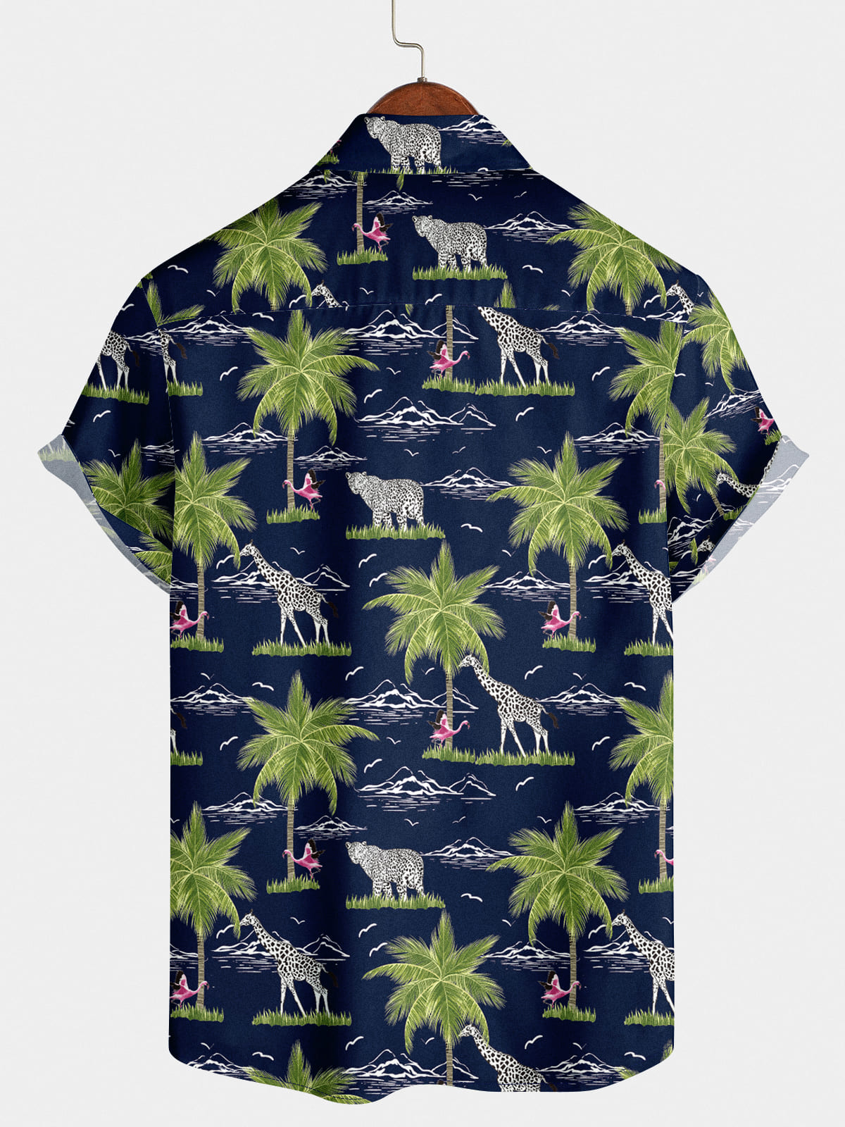Chemise décontractée à manches courtes pour hommes