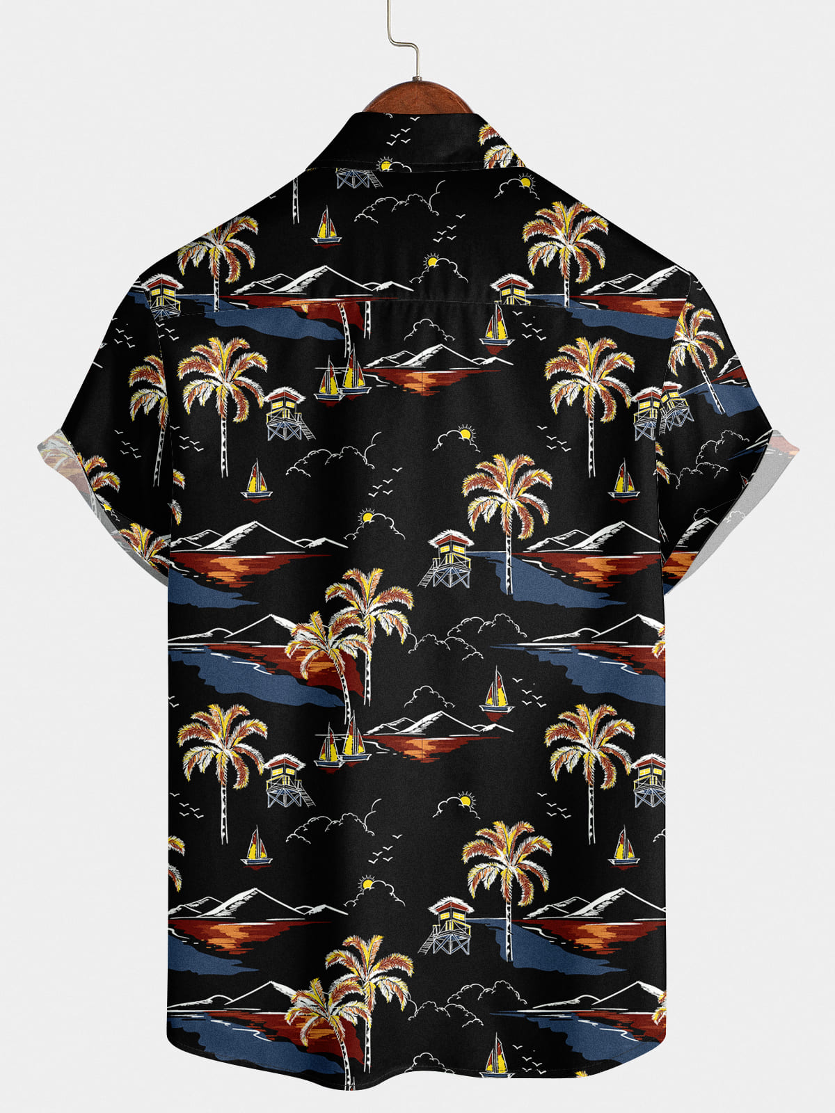 Chemise à manches courtes Beach Holiday pour hommes