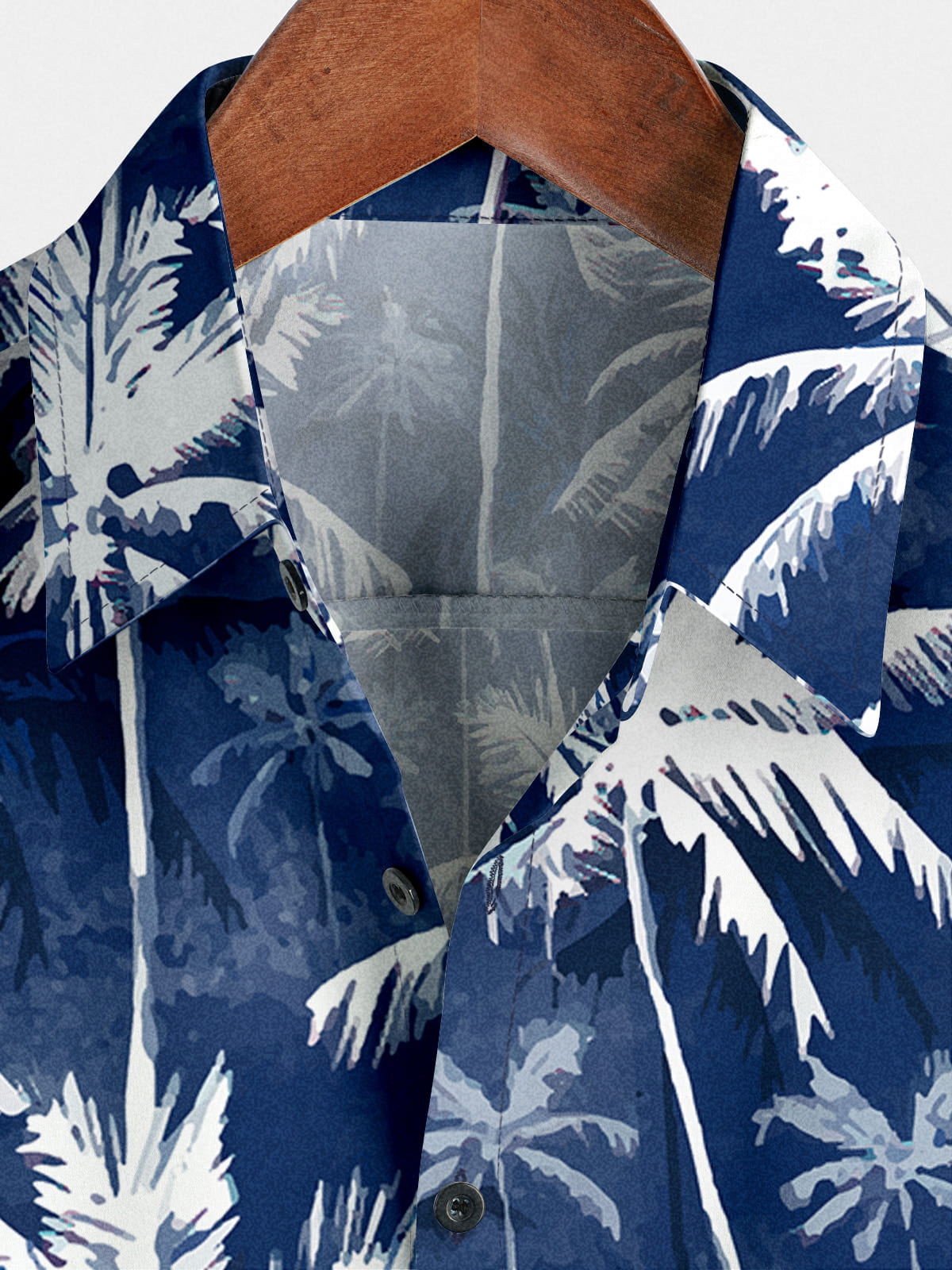 Camicia a maniche corte hawaiana casual da uomo