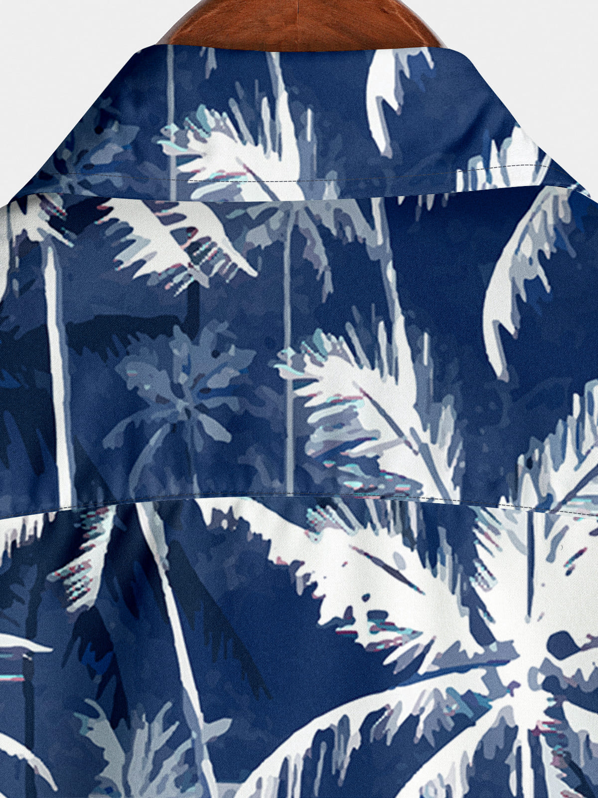 Camicia a maniche corte hawaiana casual da uomo