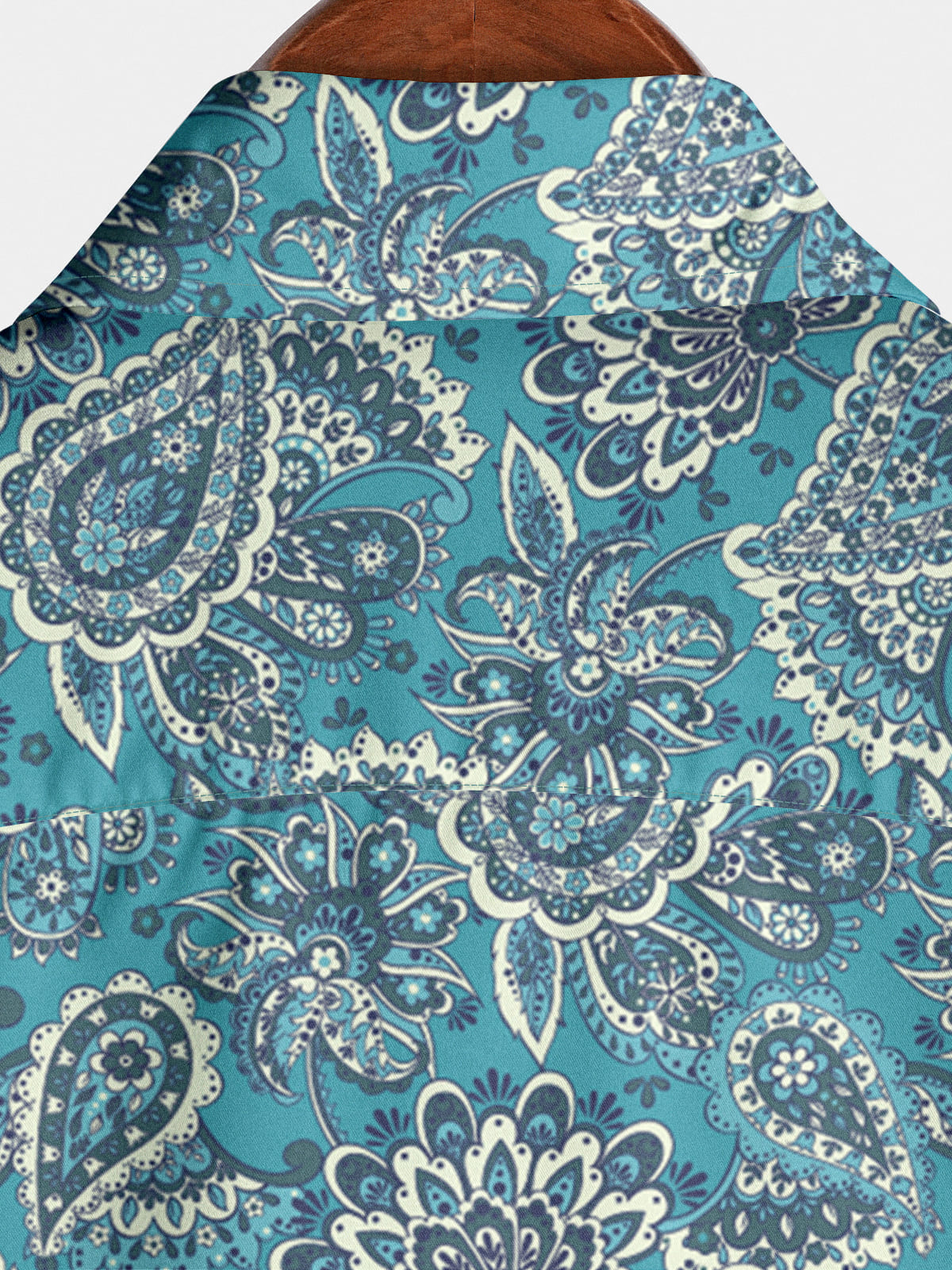 Chemise à manches courtes Paisley Holiday pour hommes