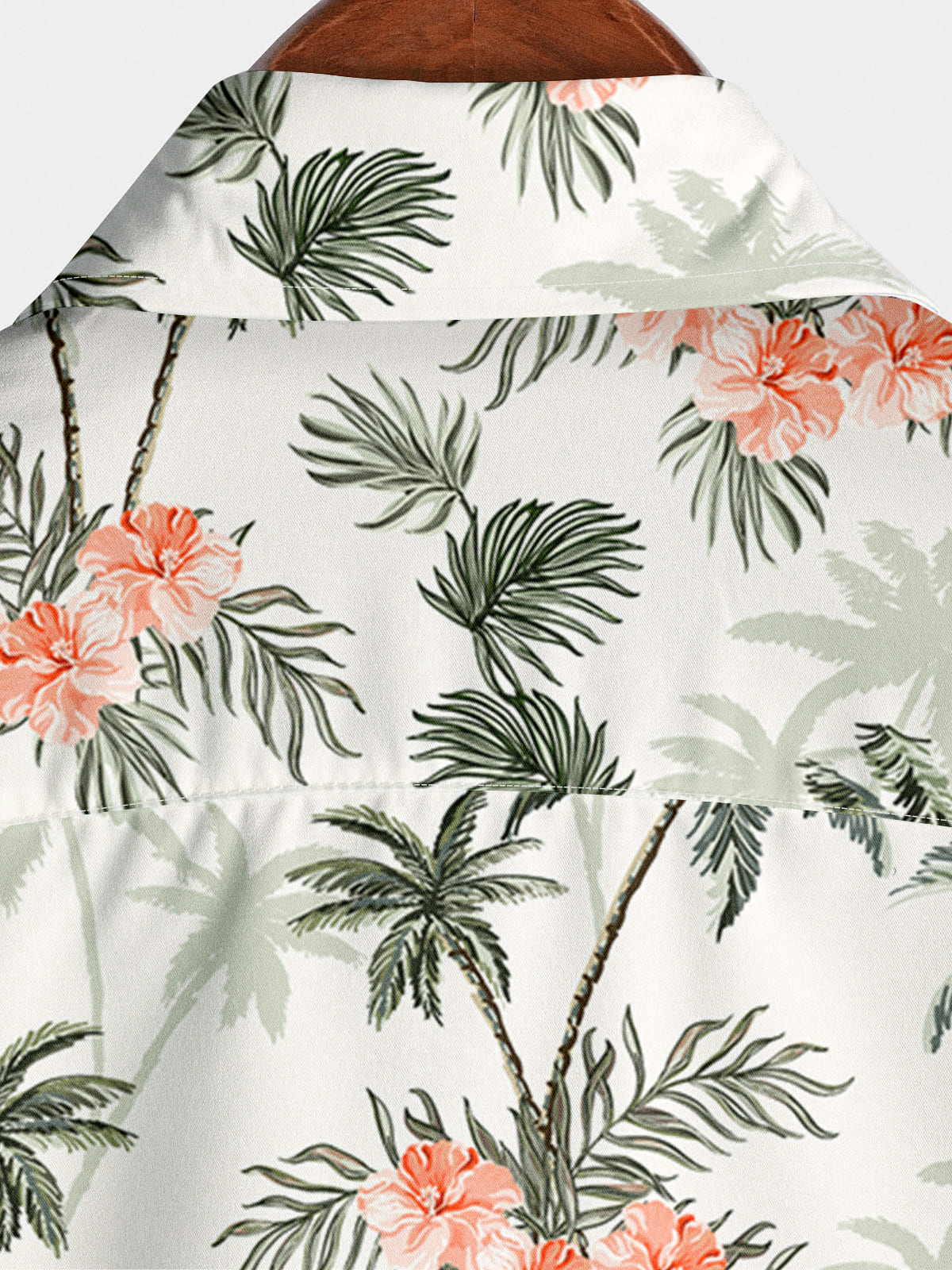Chemise à manches courtes hawaïenne à fleurs pour hommes