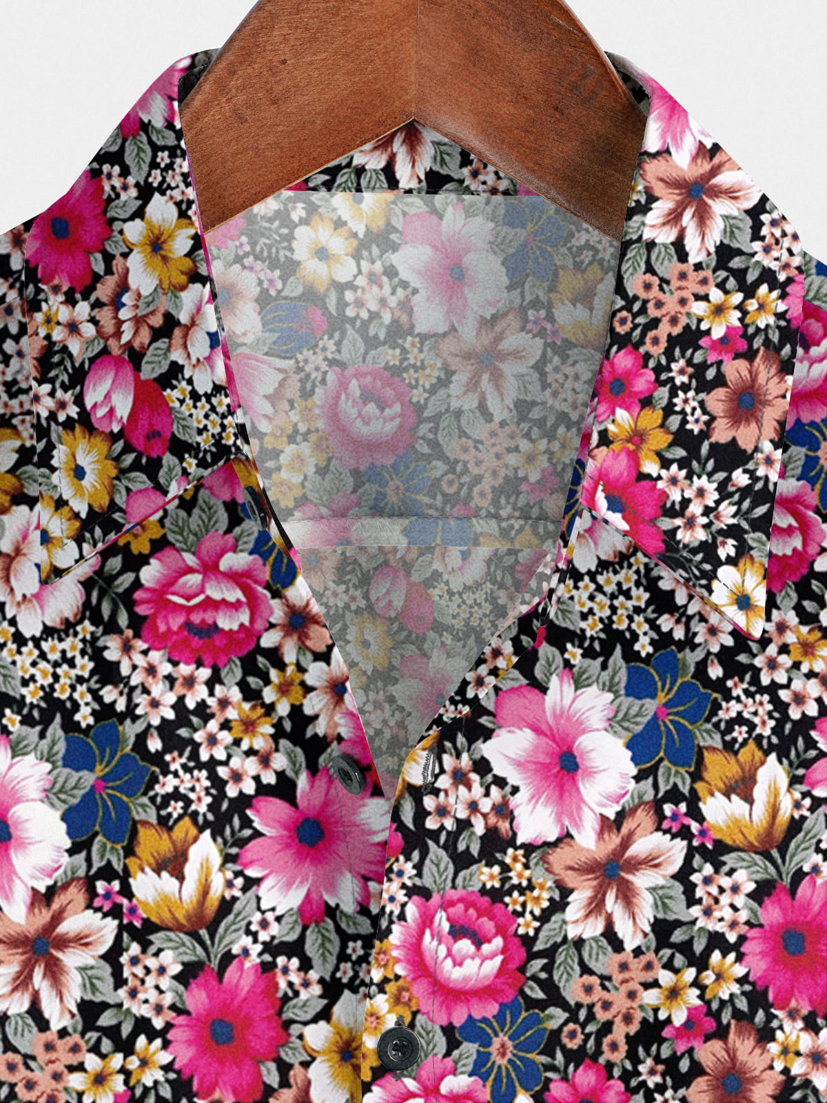 Chemise à manches courtes hawaïenne à fleurs pour hommes