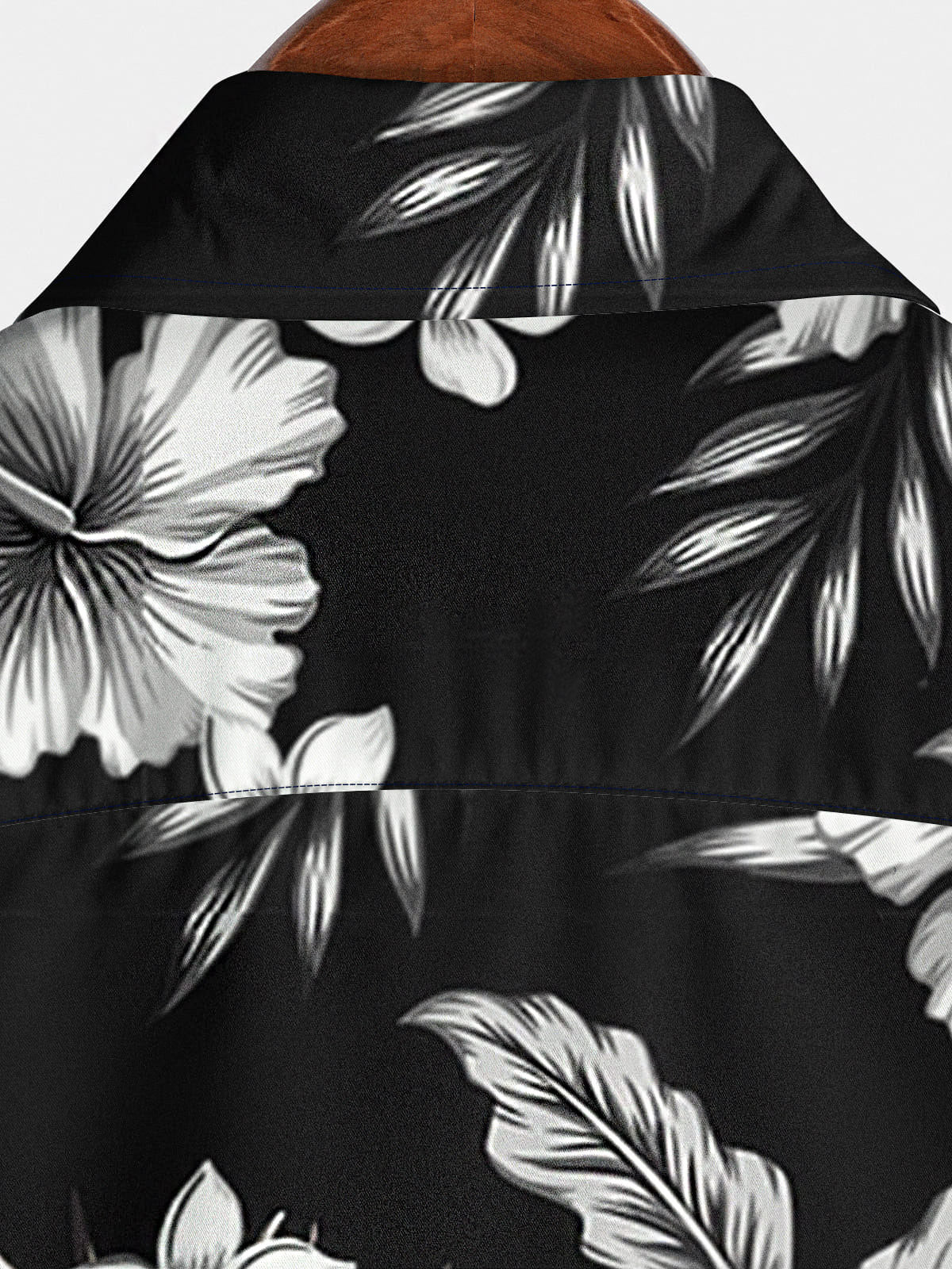 Chemise à manches courtes à fleurs pour hommes