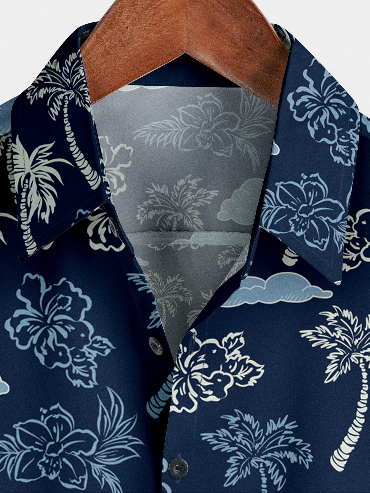 Camicia a maniche corte da uomo in cocco
