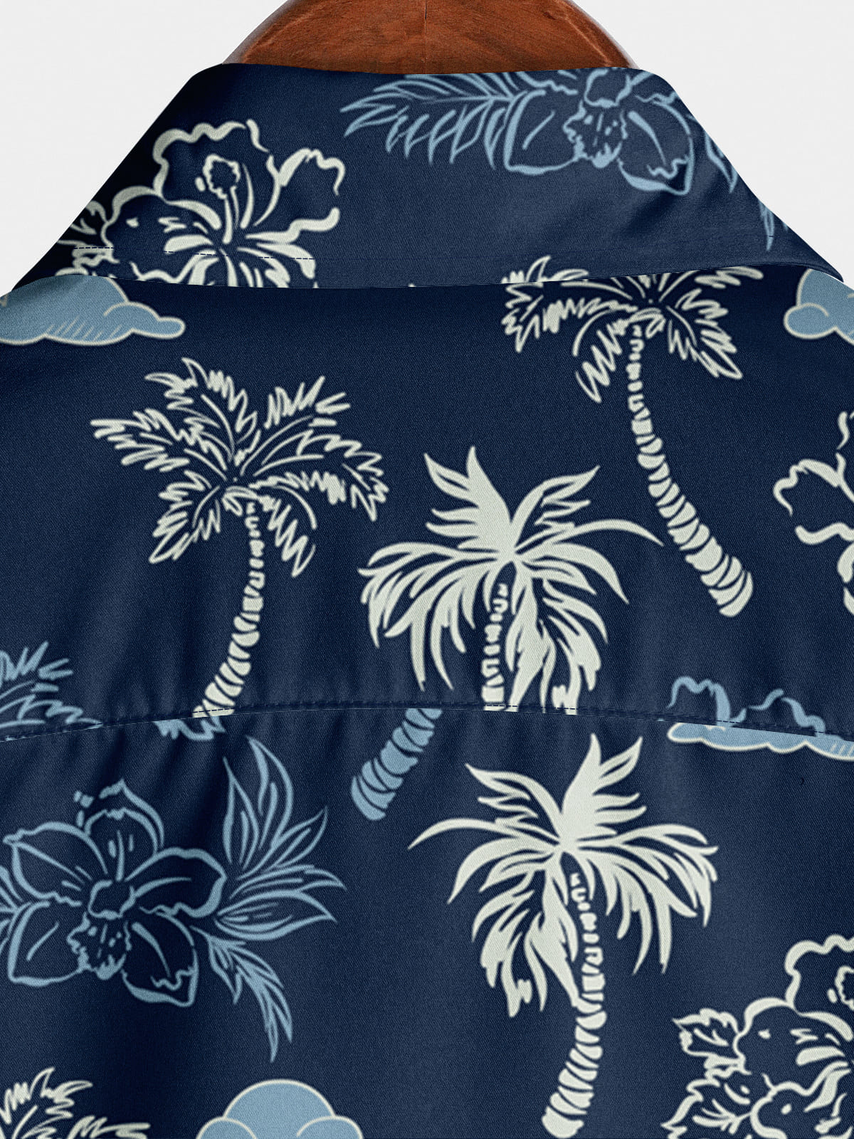 Camicia a maniche corte da uomo in cocco