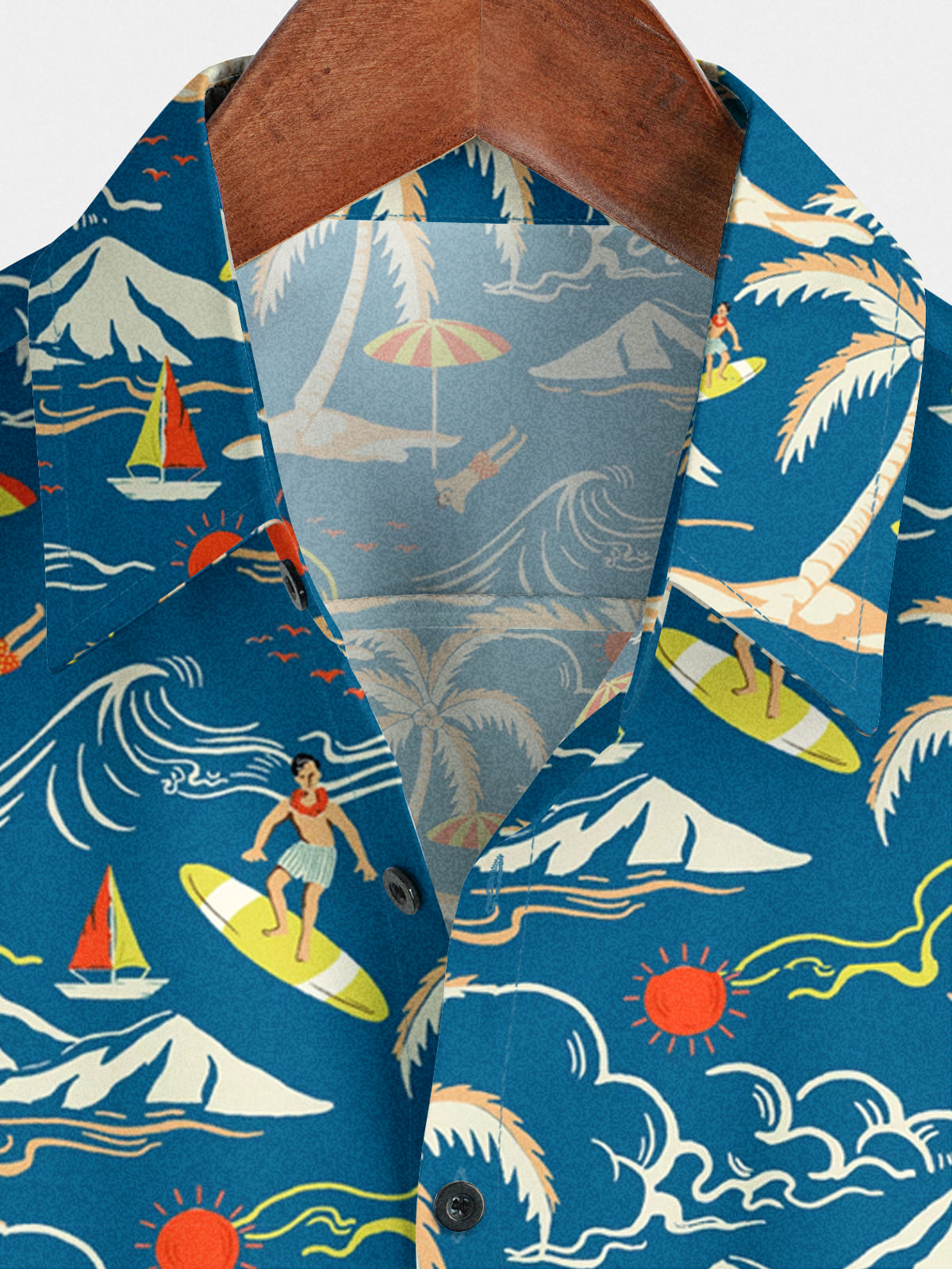 Chemise à manches courtes Beach Holiday pour hommes