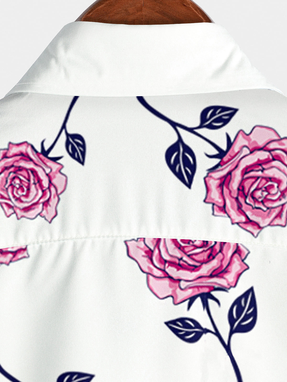 Chemise à manches courtes à fleurs pour hommes