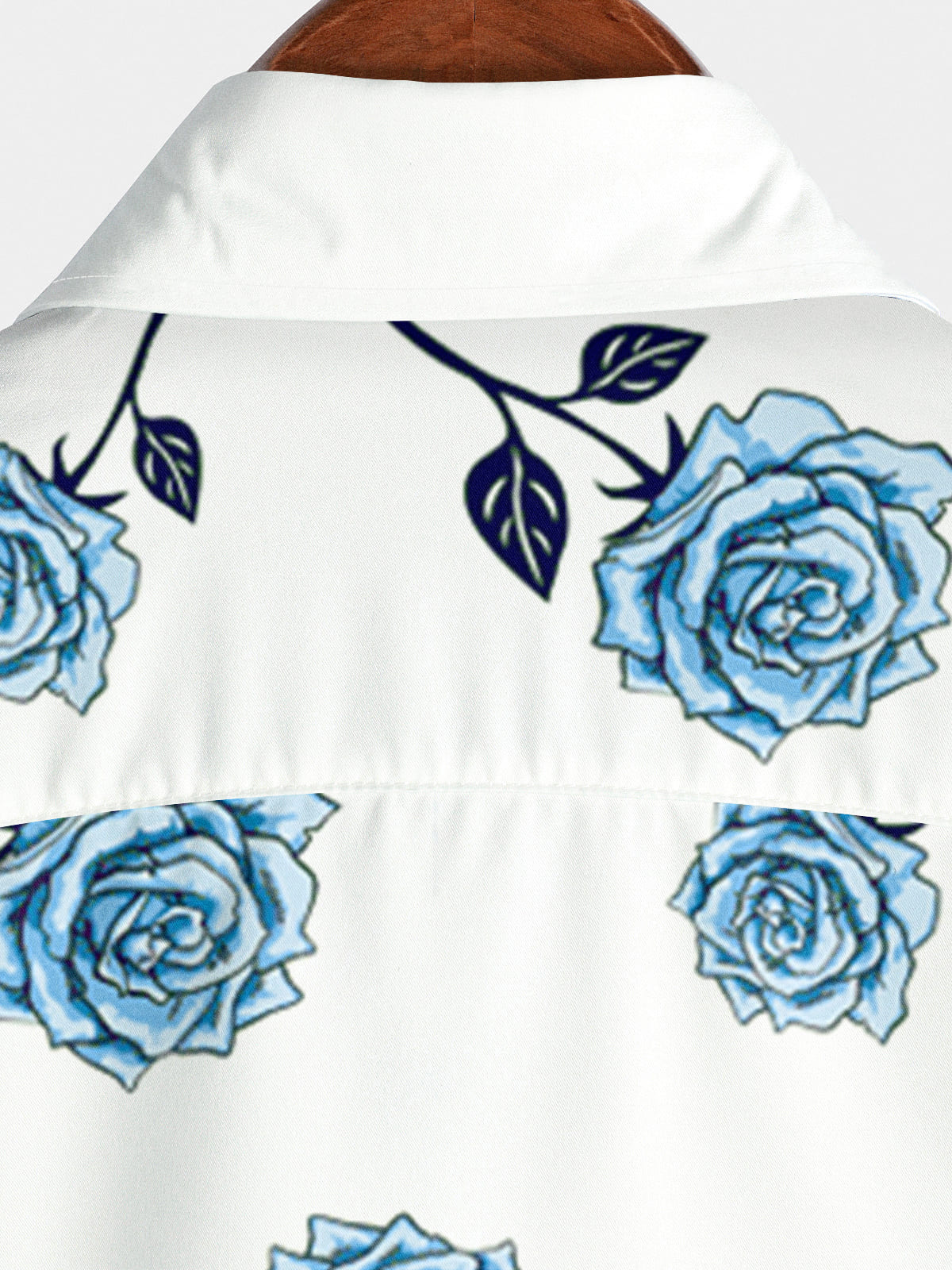 Camicia da uomo a maniche corte per vacanze floreali