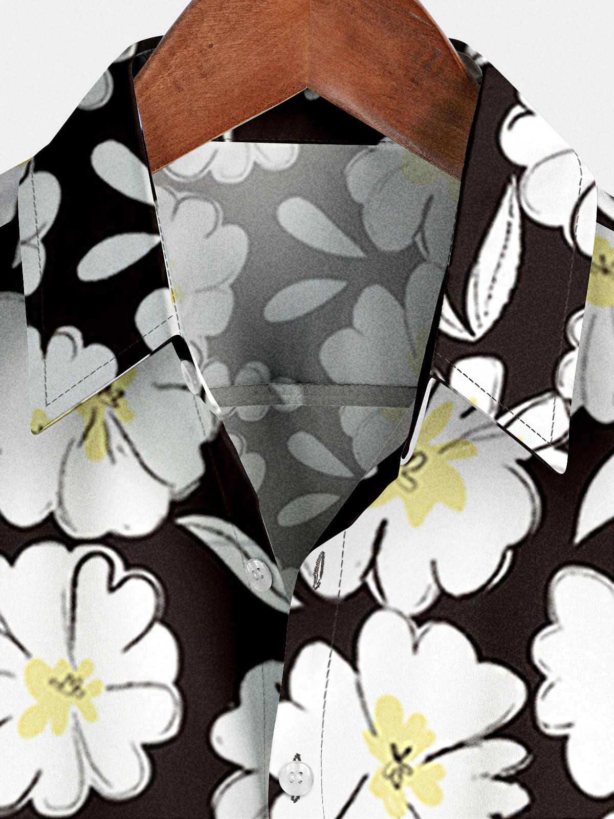 Chemise hawaïenne à manches courtes Daisy pour hommes