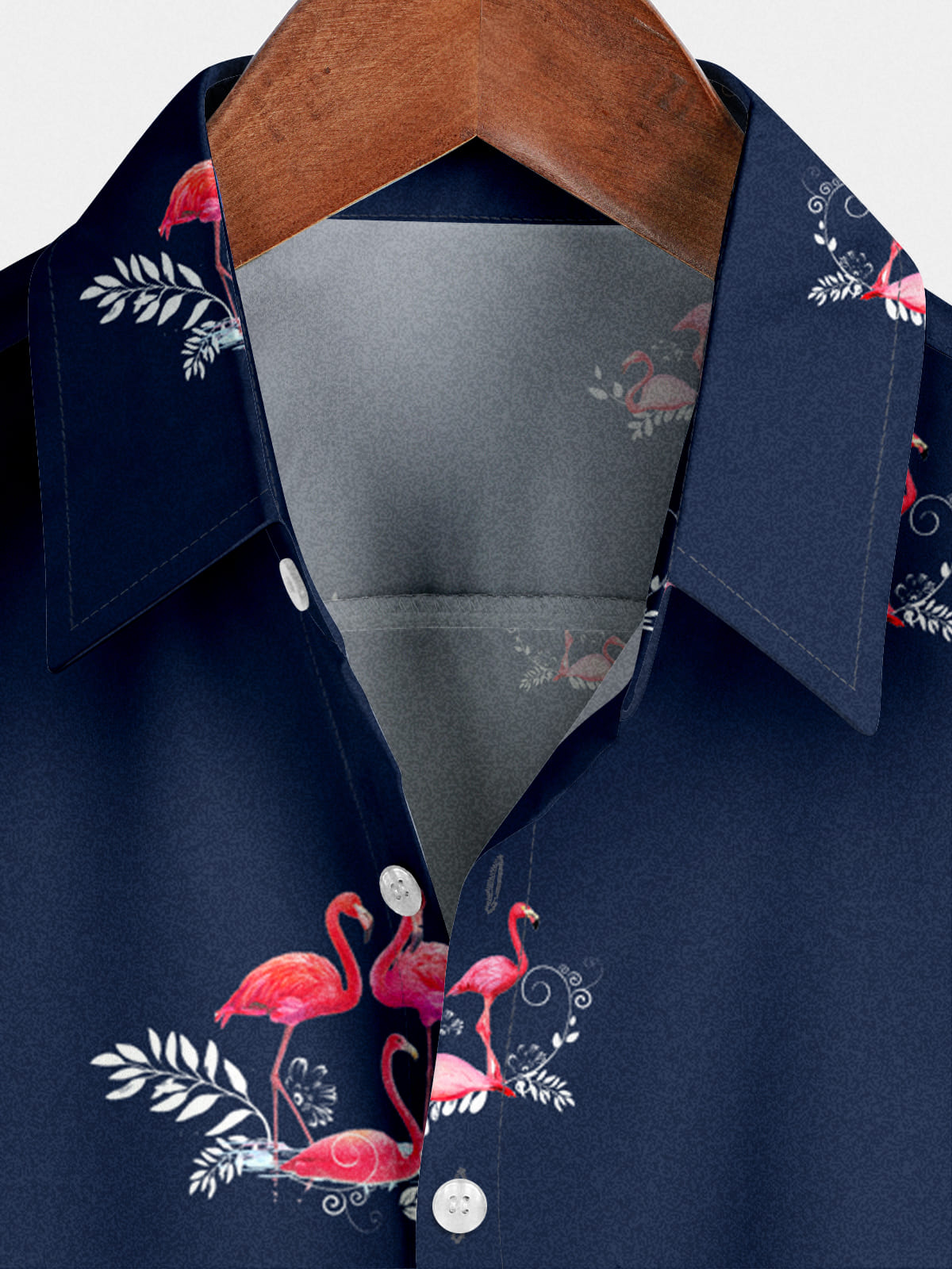 Chemise à manches courtes Flamingo Holiday pour hommes