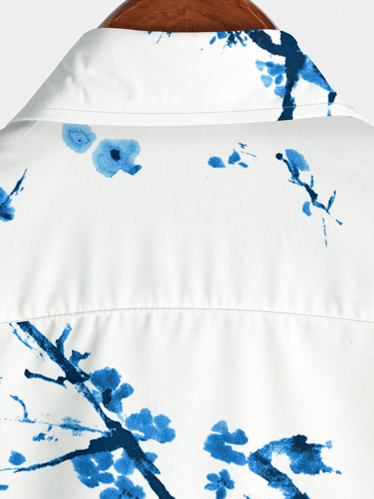 Chemise à manches courtes à imprimé floral pour hommes