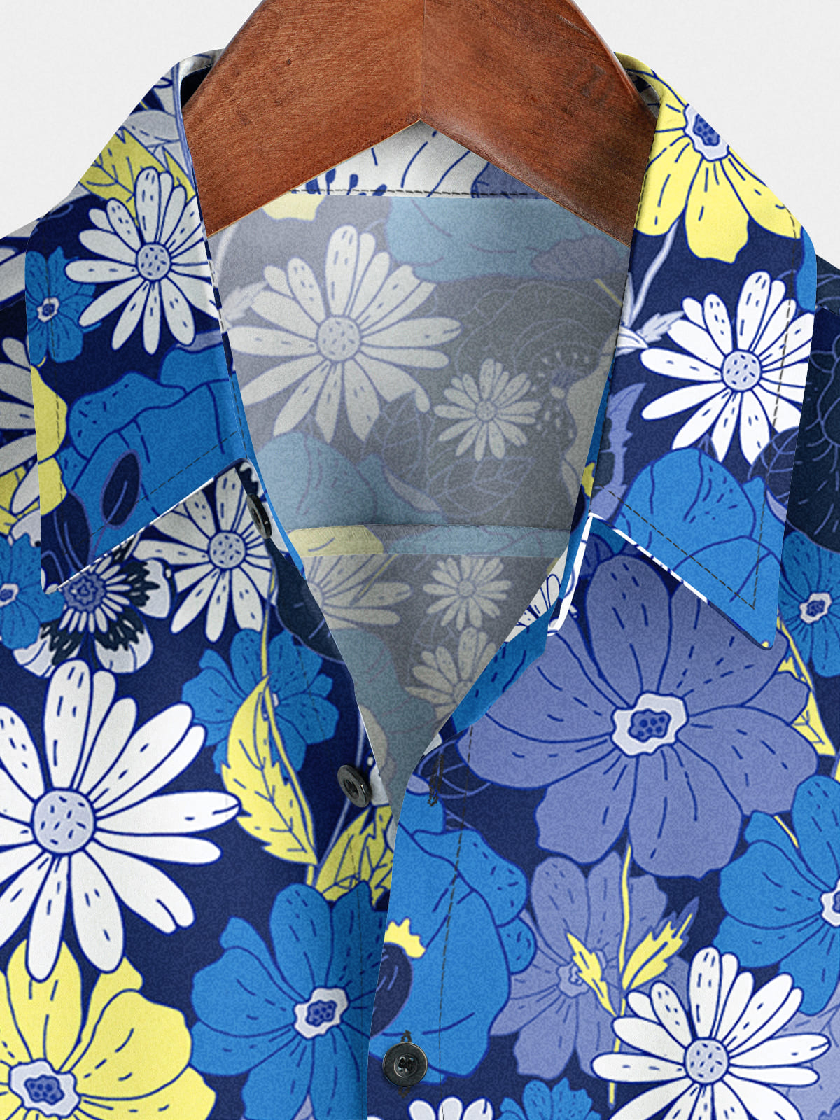 Camicia a maniche corte hawaiana floreale da uomo