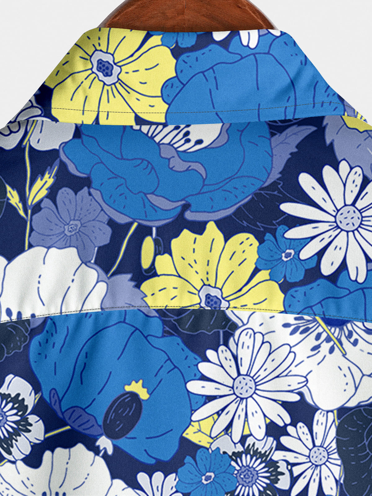 Camicia a maniche corte hawaiana floreale da uomo
