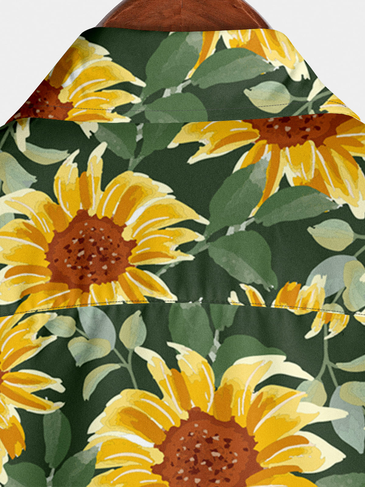 Chemise à manches courtes à fleurs pour hommes