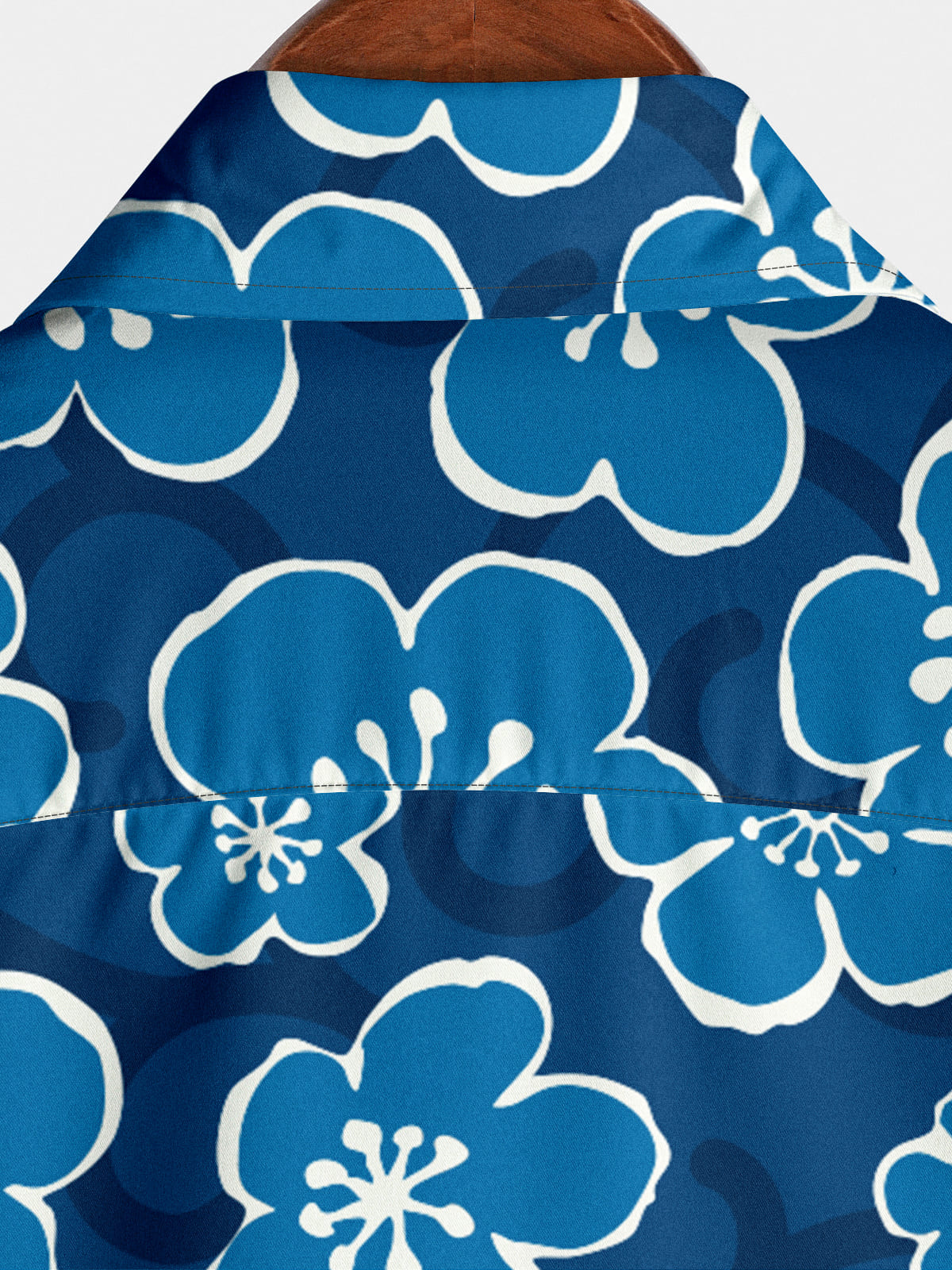 Chemise à manches courtes décontractée à fleurs pour hommes
