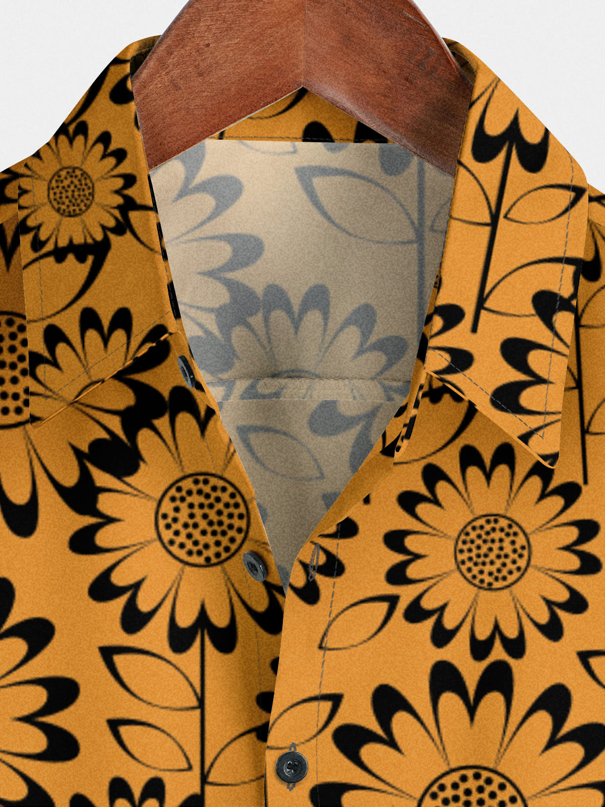 Chemise à manches courtes hawaïenne à fleurs pour hommes