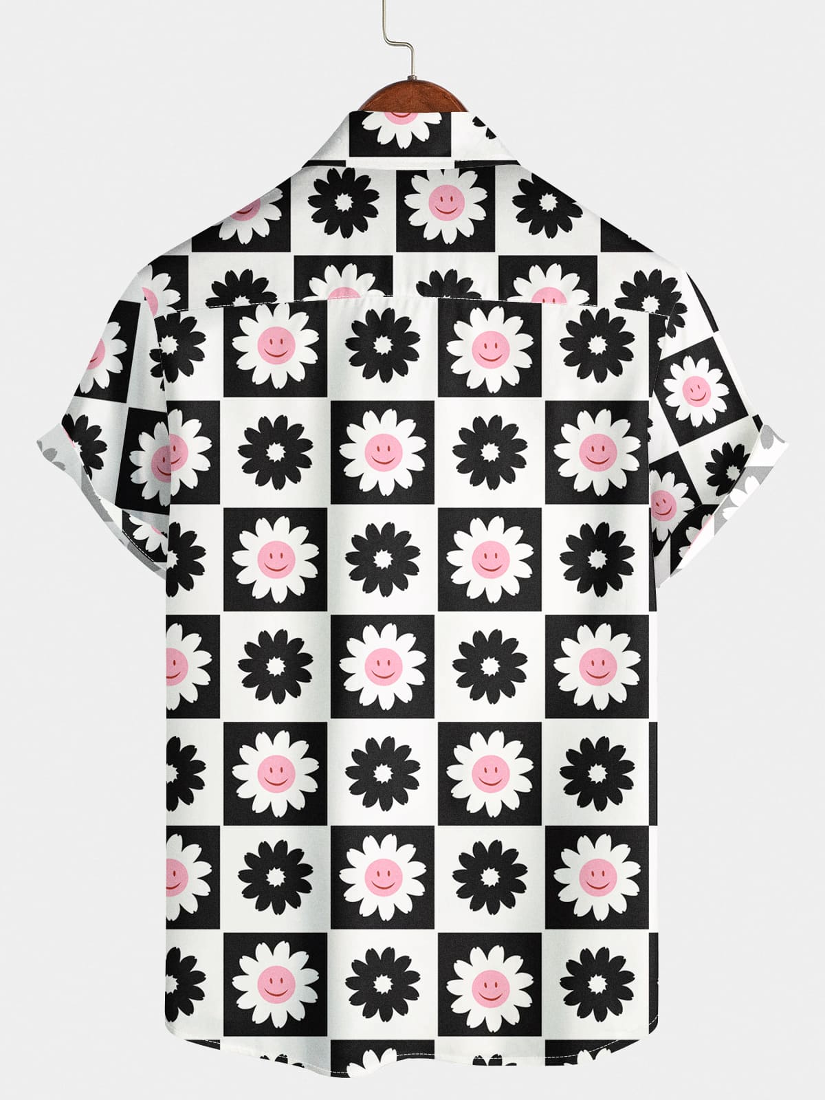 Chemise décontractée à manches courtes Daisy pour hommes