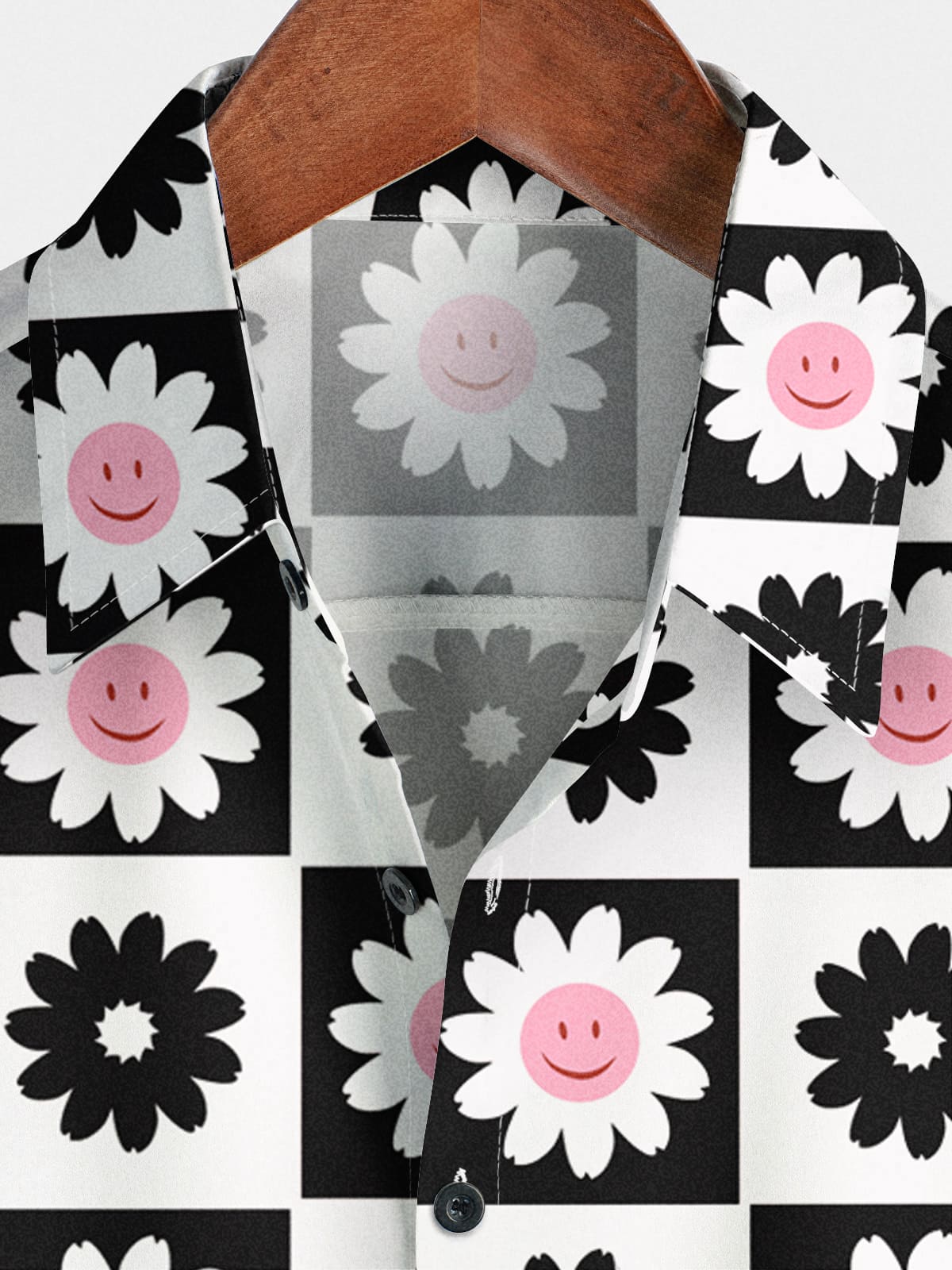 Chemise décontractée à manches courtes Daisy pour hommes