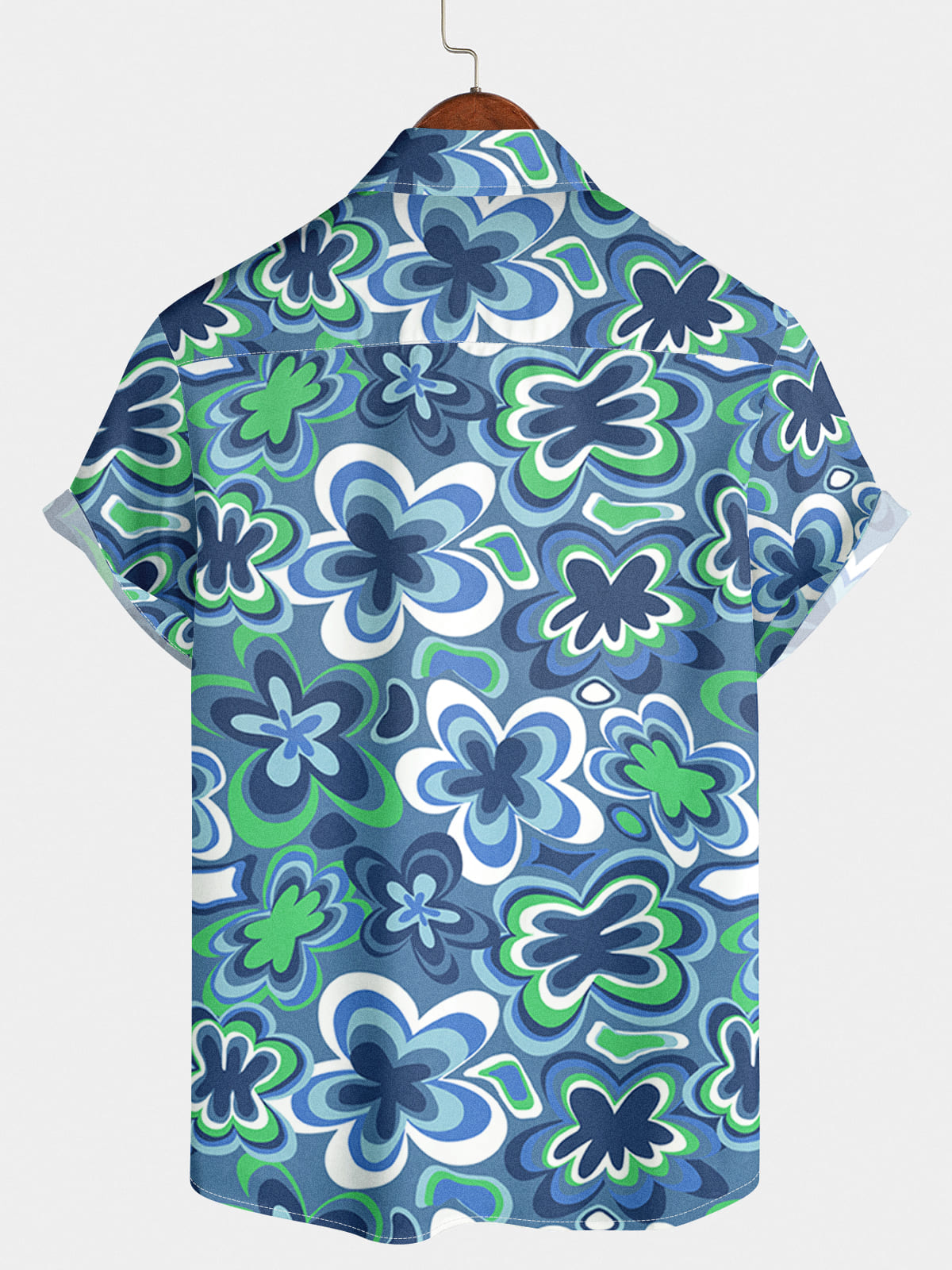 Chemise hawaïenne à manches courtes Daisy pour hommes
