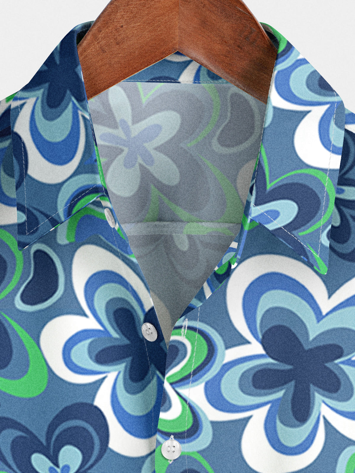 Chemise hawaïenne à manches courtes Daisy pour hommes
