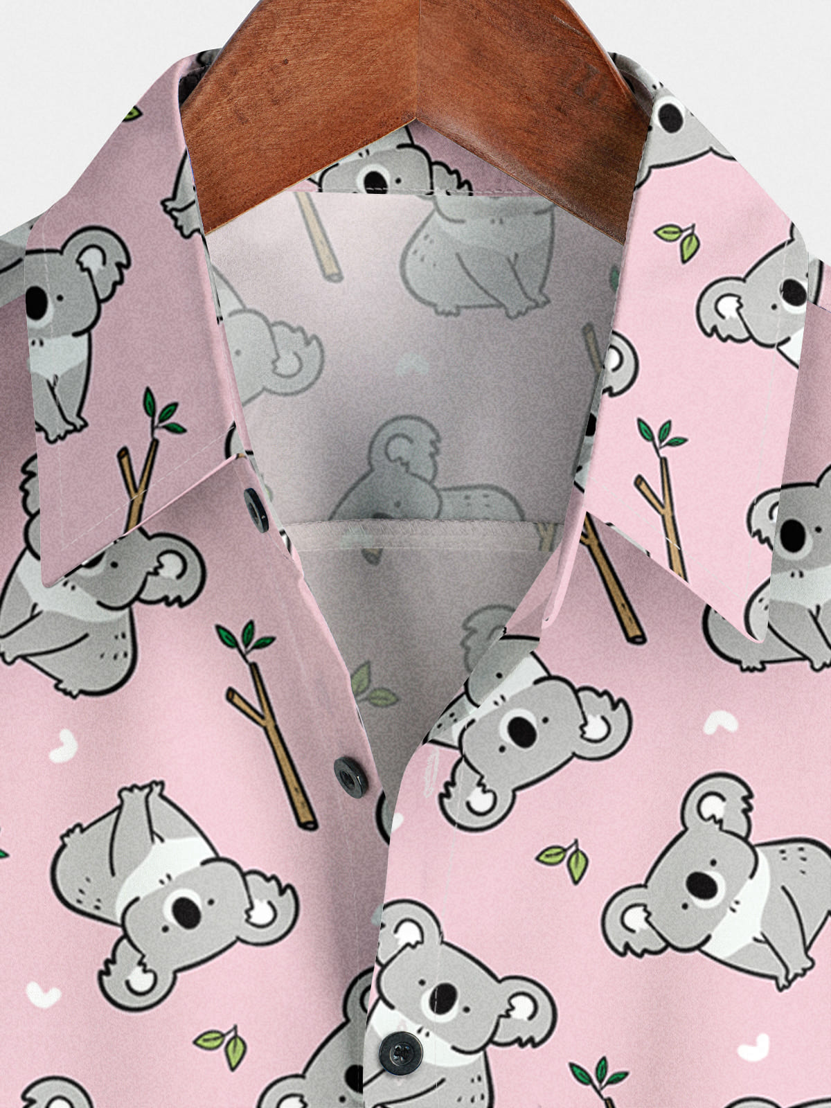 Men's Koala Holiday Short Sleeve Shirt