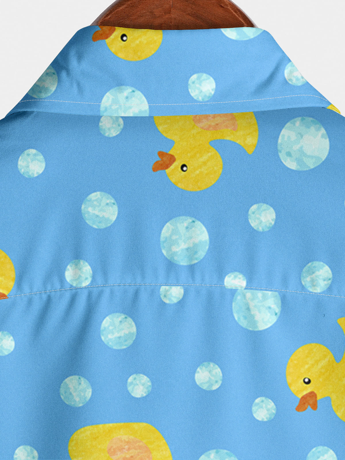 Chemise à manches courtes à imprimé canard pour hommes