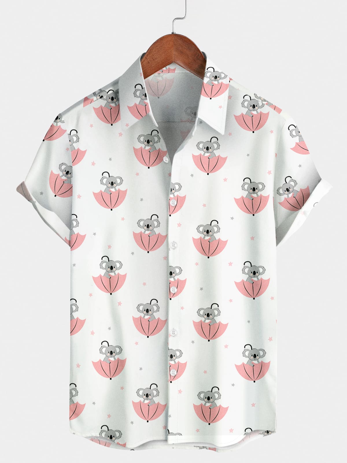 Chemise décontractée à manches courtes pour hommes