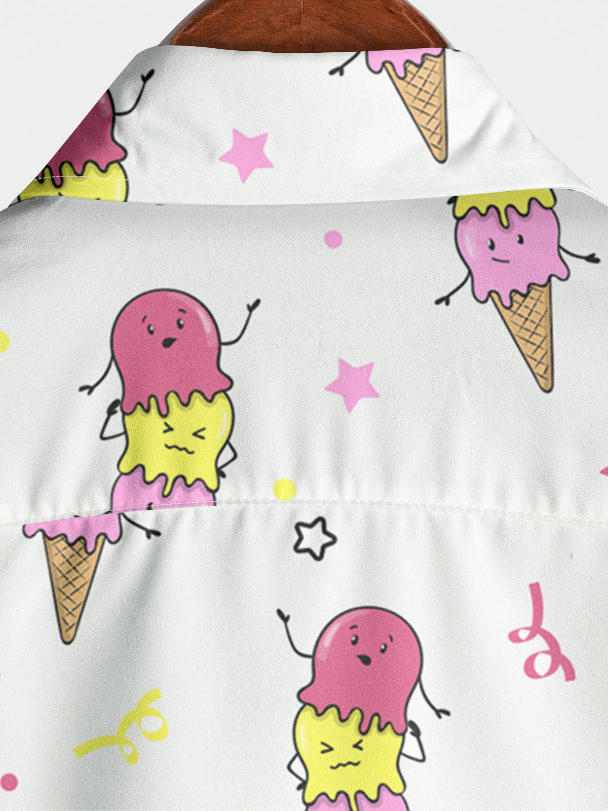 Chemise à manches courtes Fruit Ice Cream pour homme