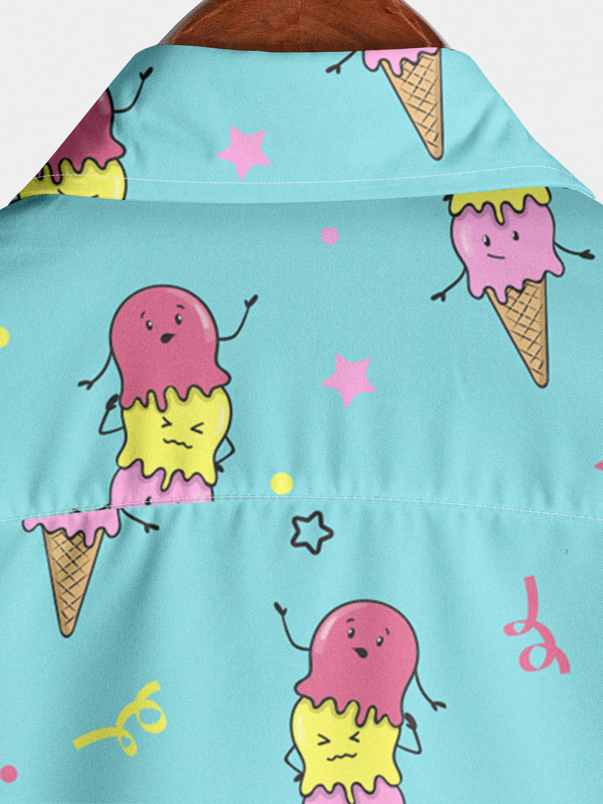 Chemise à manches courtes Fruit Ice Cream pour homme