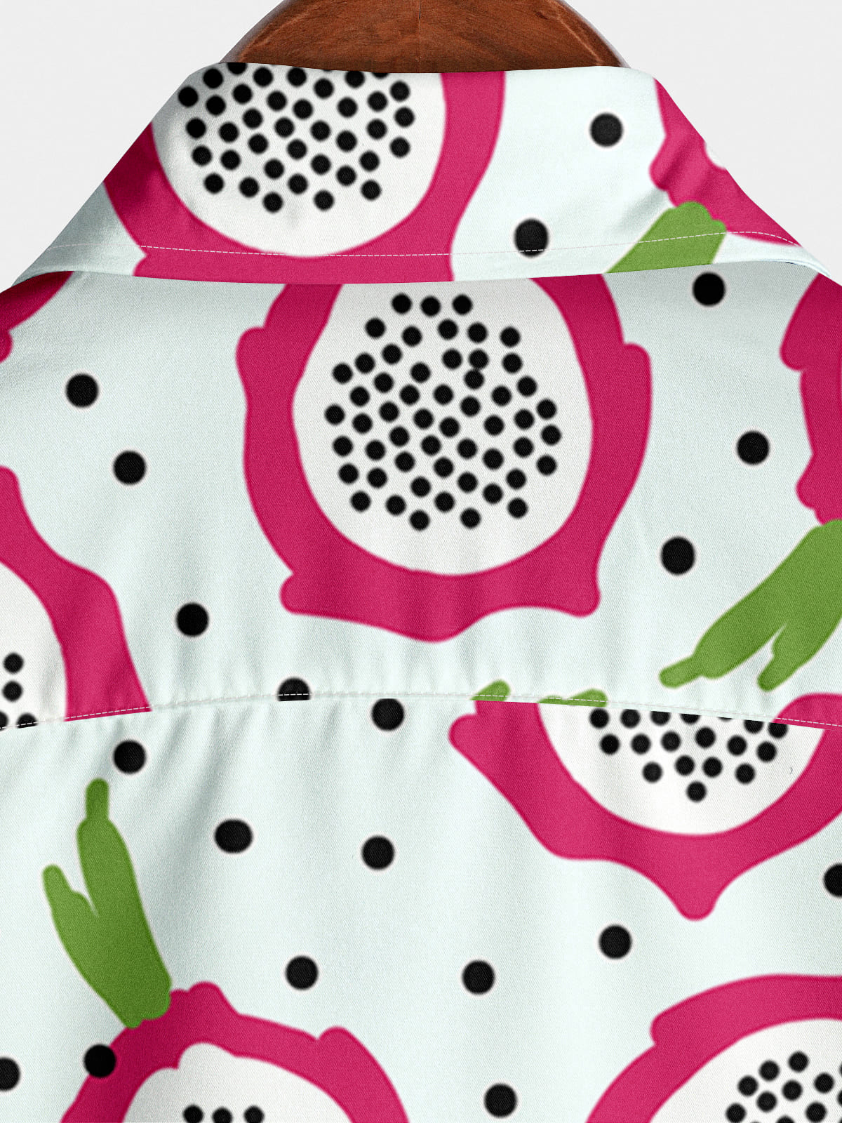 Chemise à manches courtes à imprimé Pitaya pour hommes