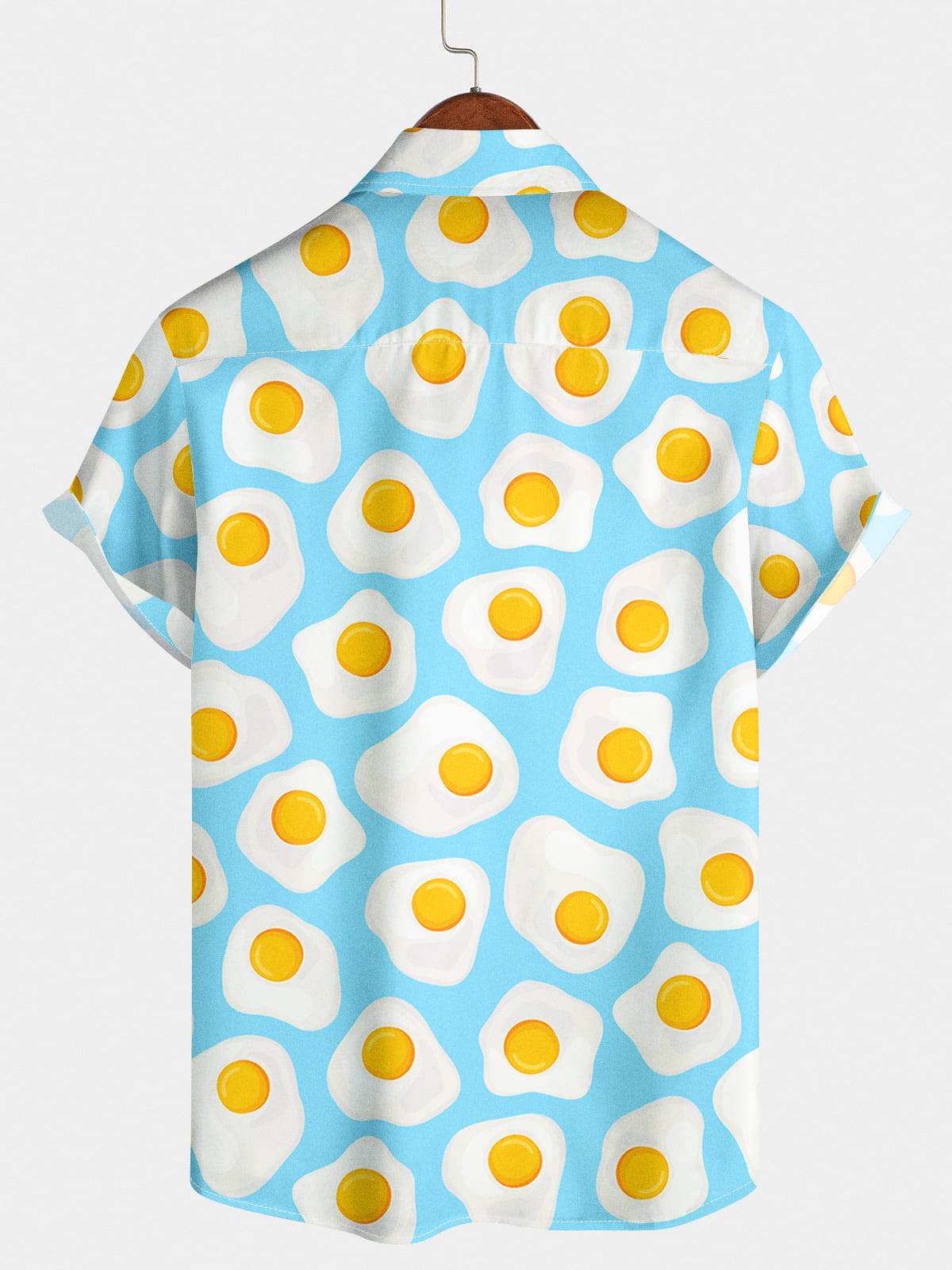Men's Poached Egg Short Sleeve Shirt