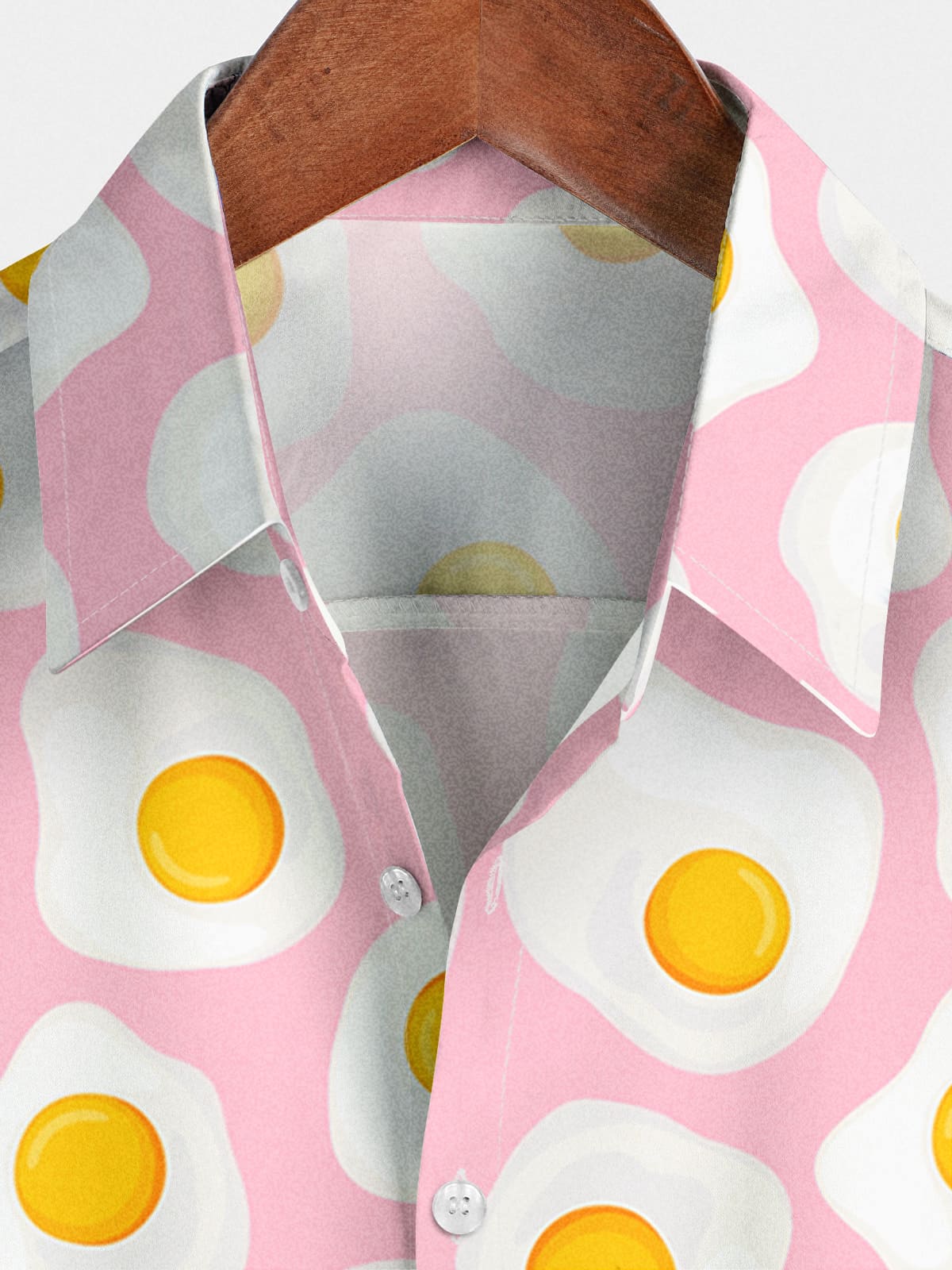 Men's Poached Egg Short Sleeve Shirt