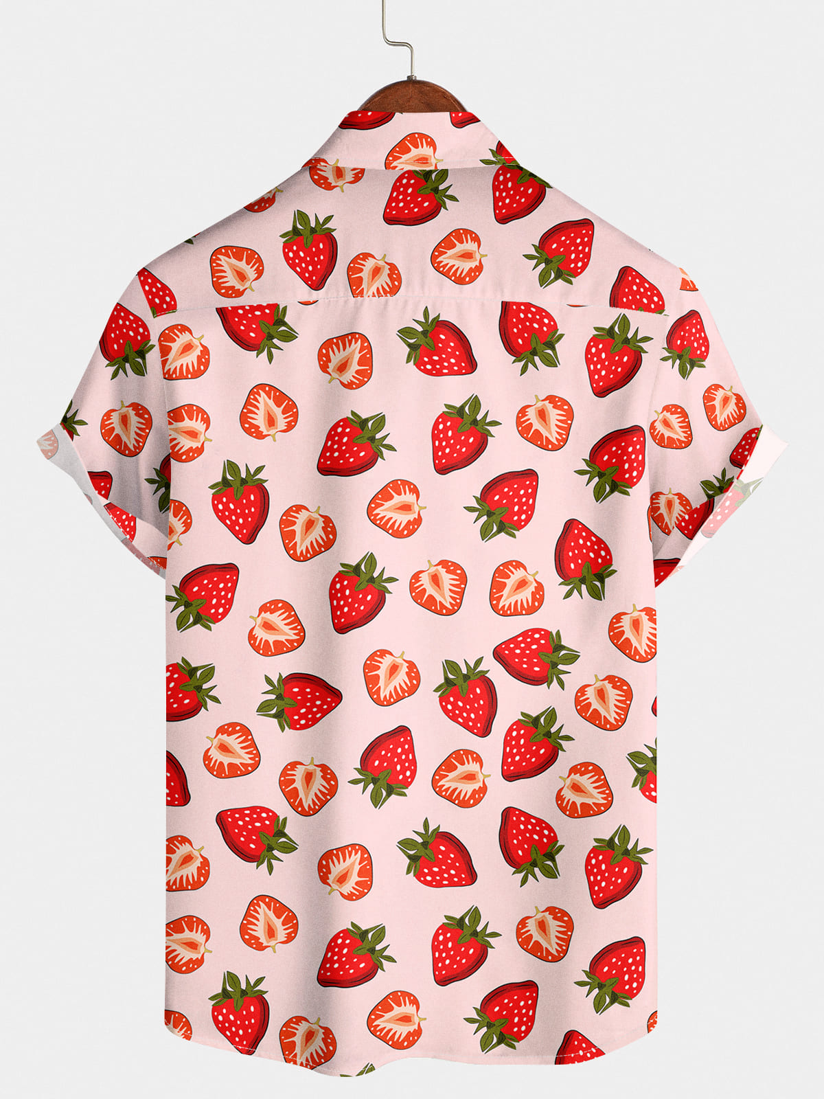 Chemise à manches courtes pour hommes Red Fruit