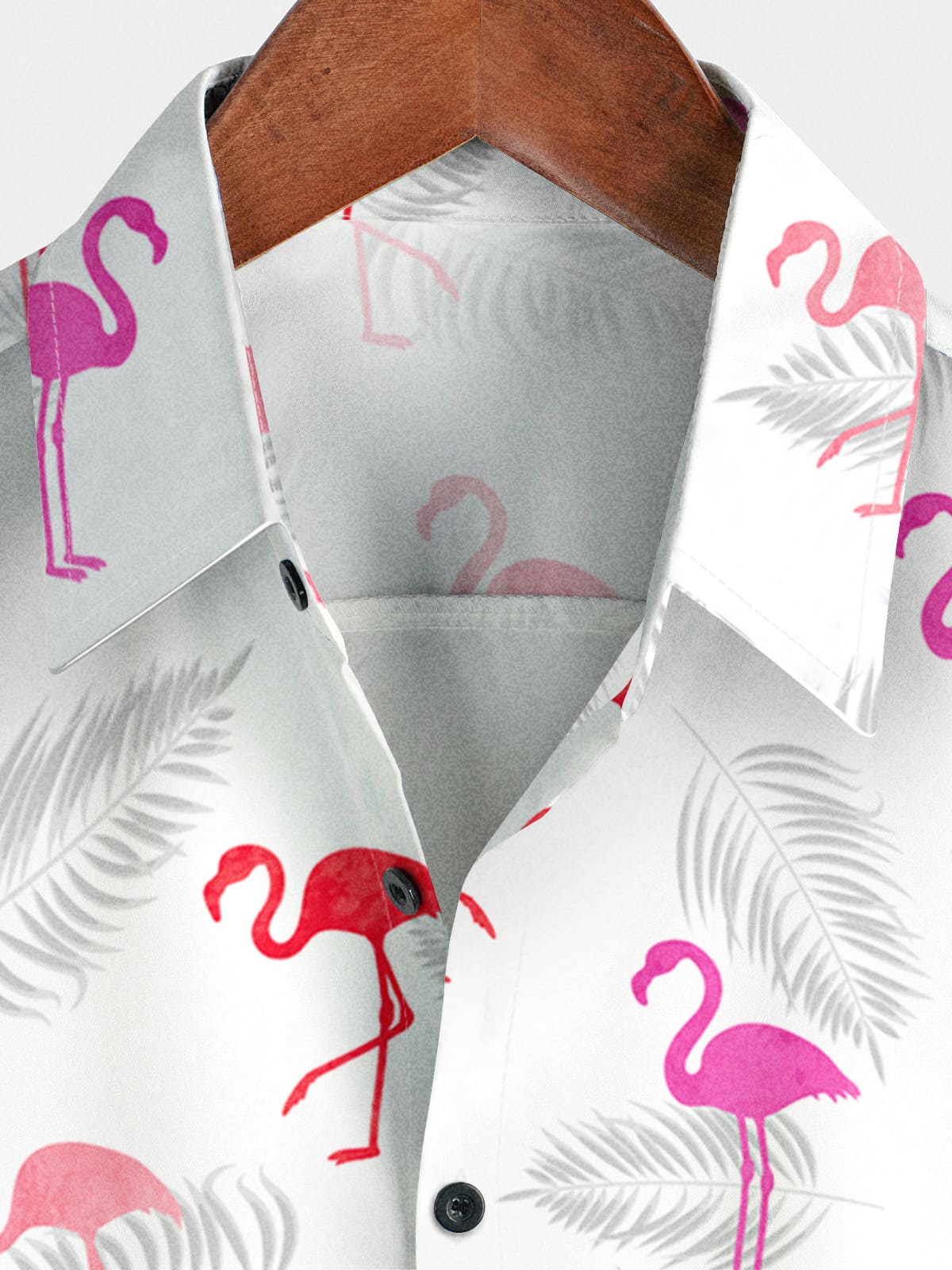 Chemise à manches courtes Flamingo Holiday pour hommes