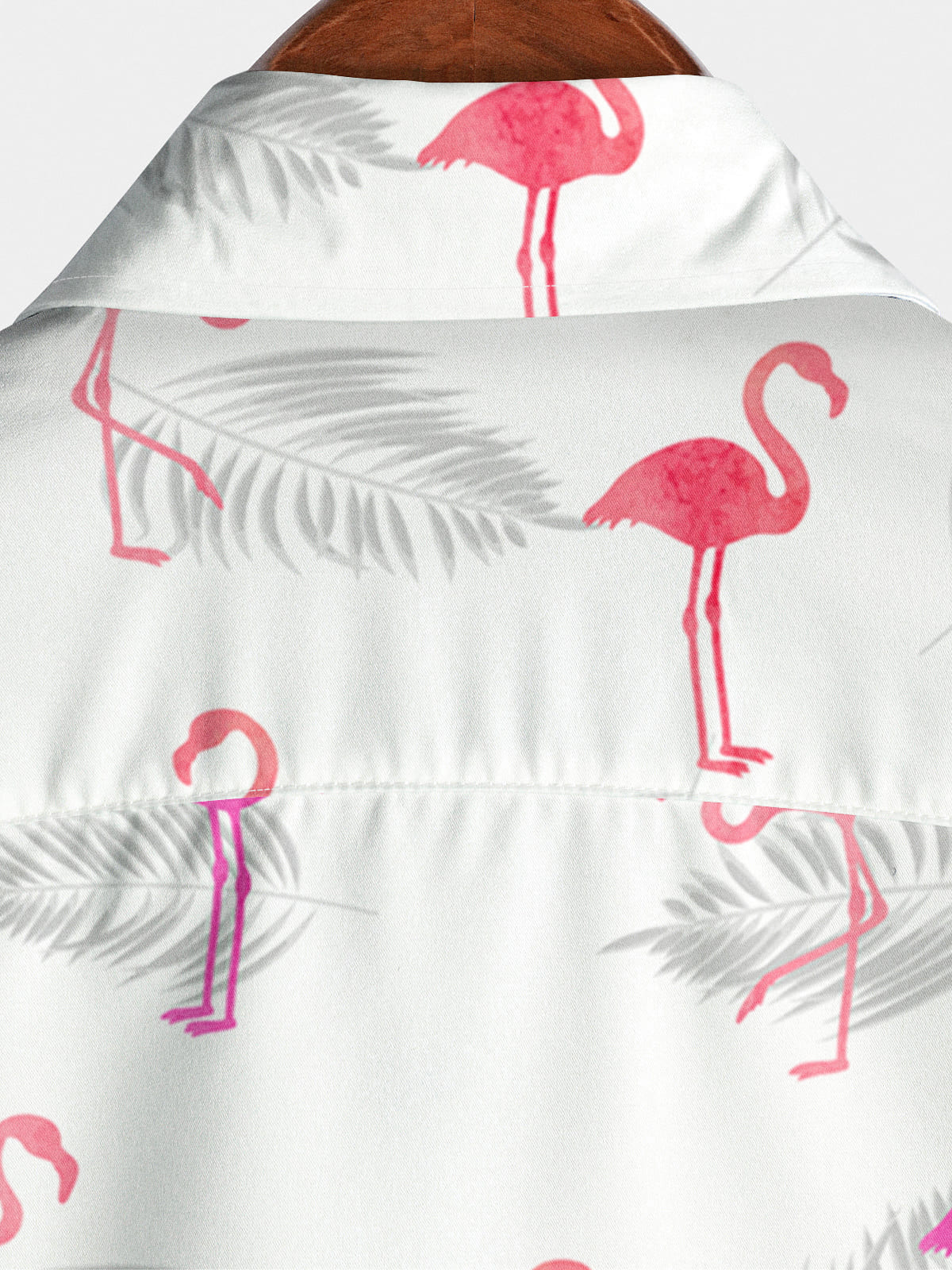 Chemise à manches courtes Flamingo Holiday pour hommes