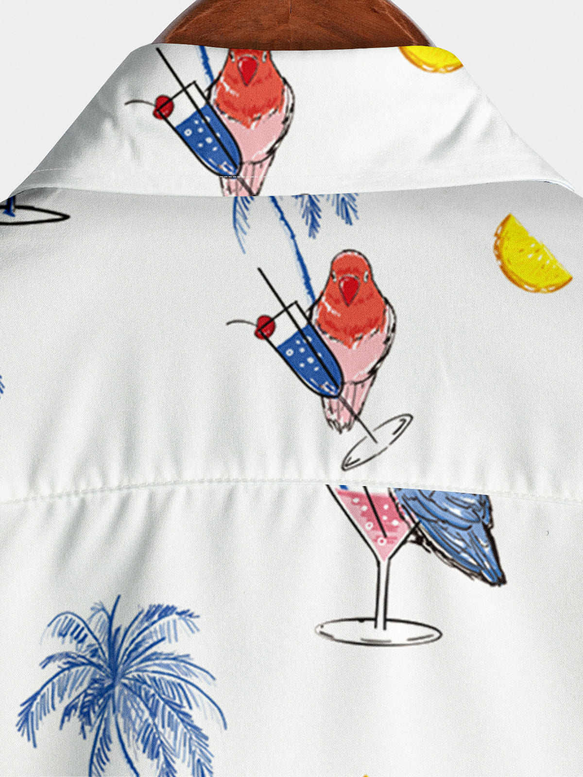 Chemise hawaïenne décontractée à manches courtes pour hommes