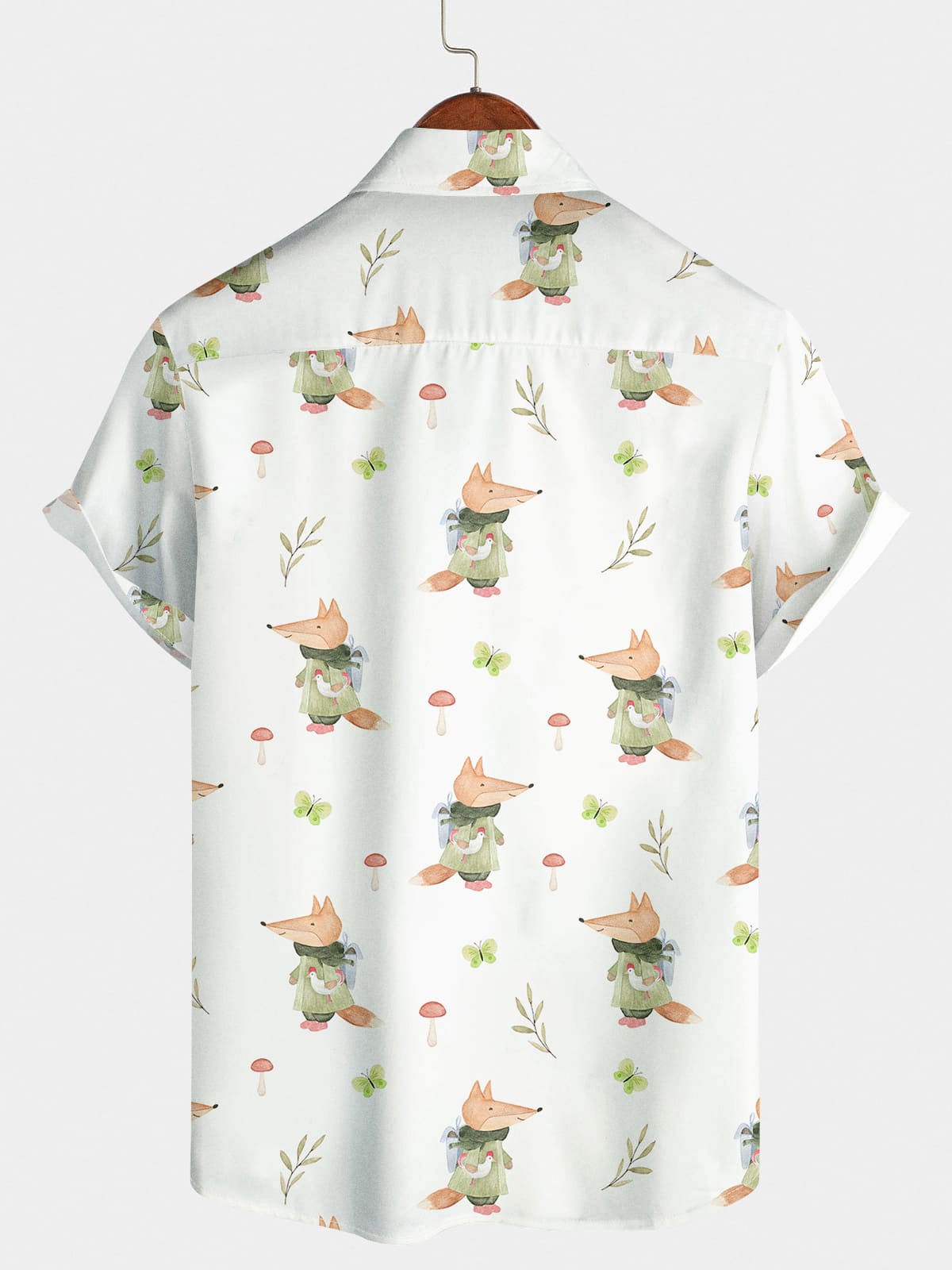 Chemise à manches courtes Fox Holiday pour hommes