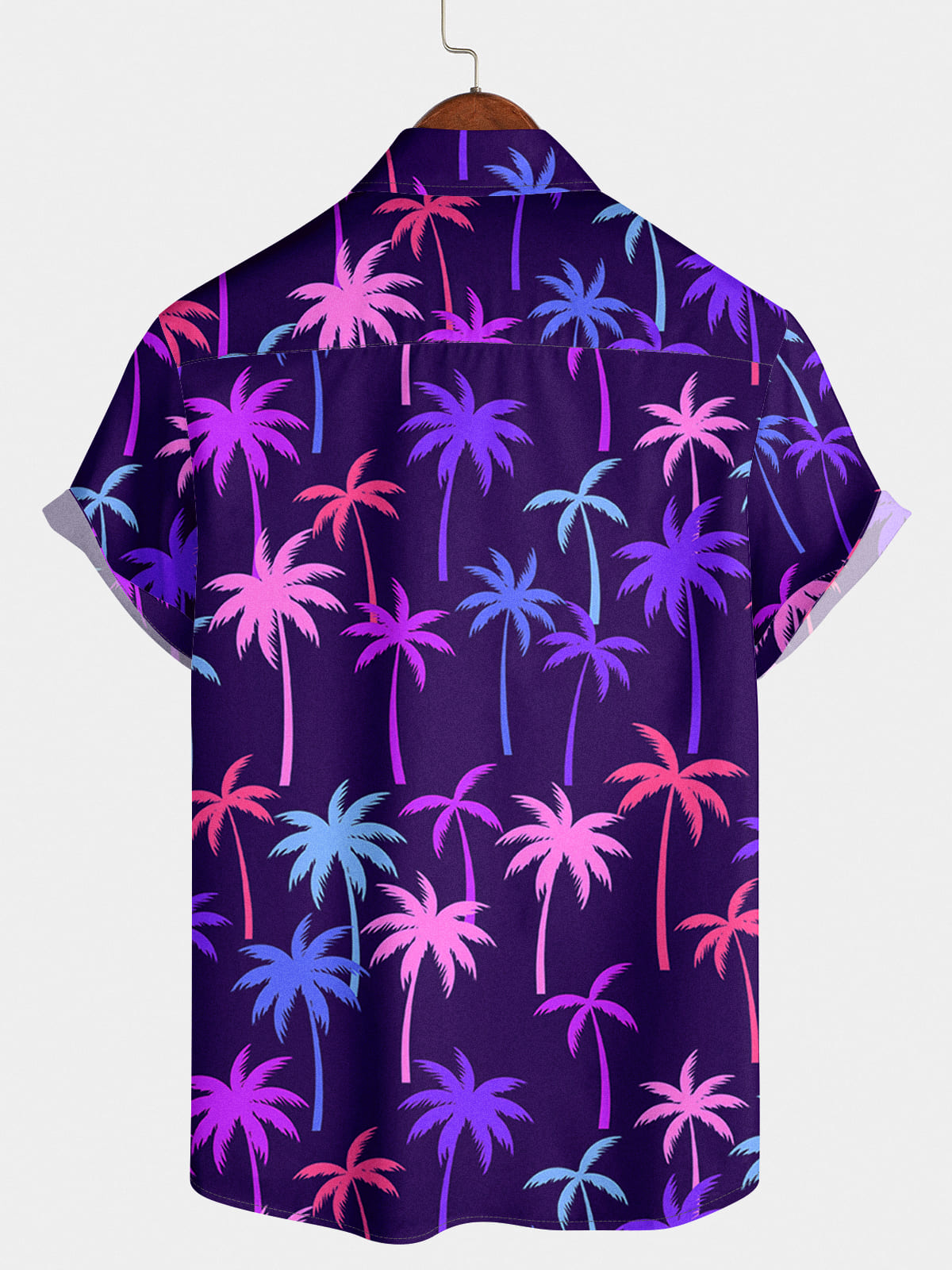 Chemise à manches courtes cocotier pour homme
