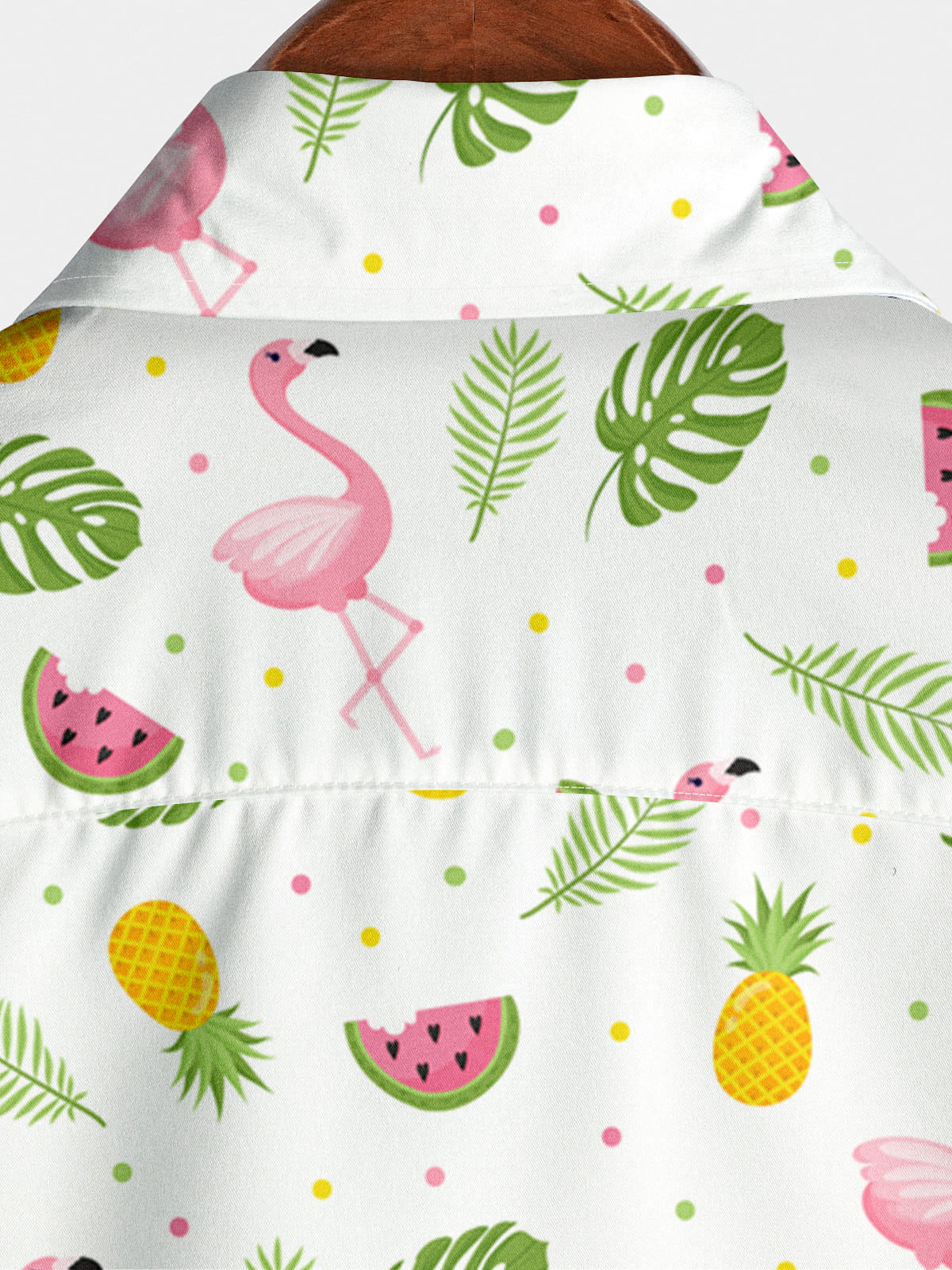 Chemise à manches courtes Fruit Flamingo pour homme