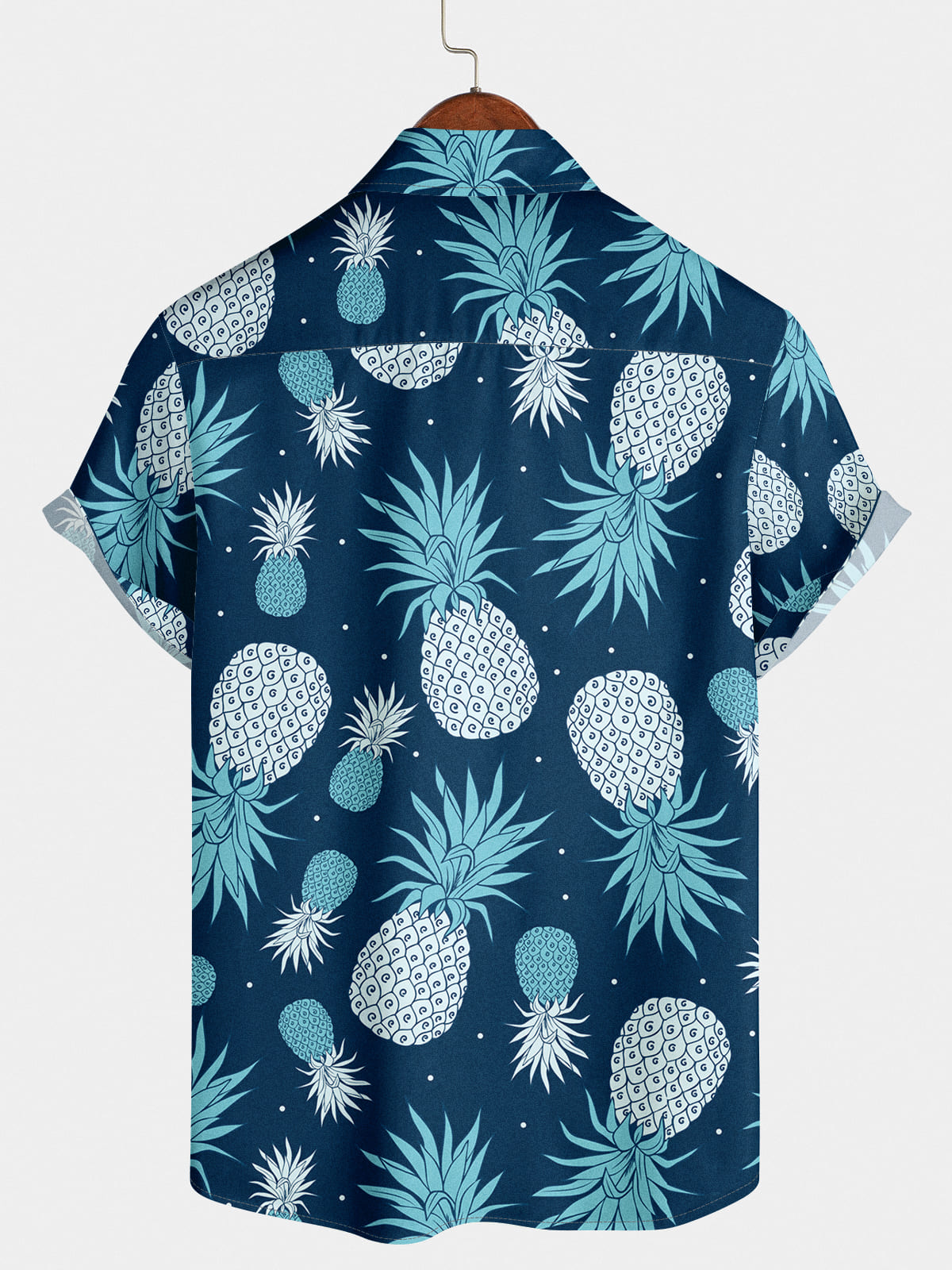 Chemise hawaïenne à manches courtes pour homme