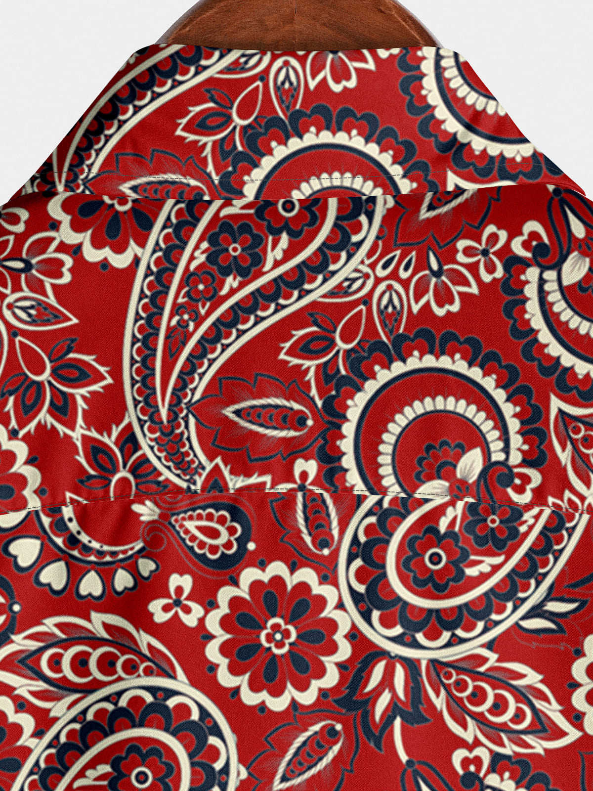 Camicia a maniche corte da uomo Paisley Holiday