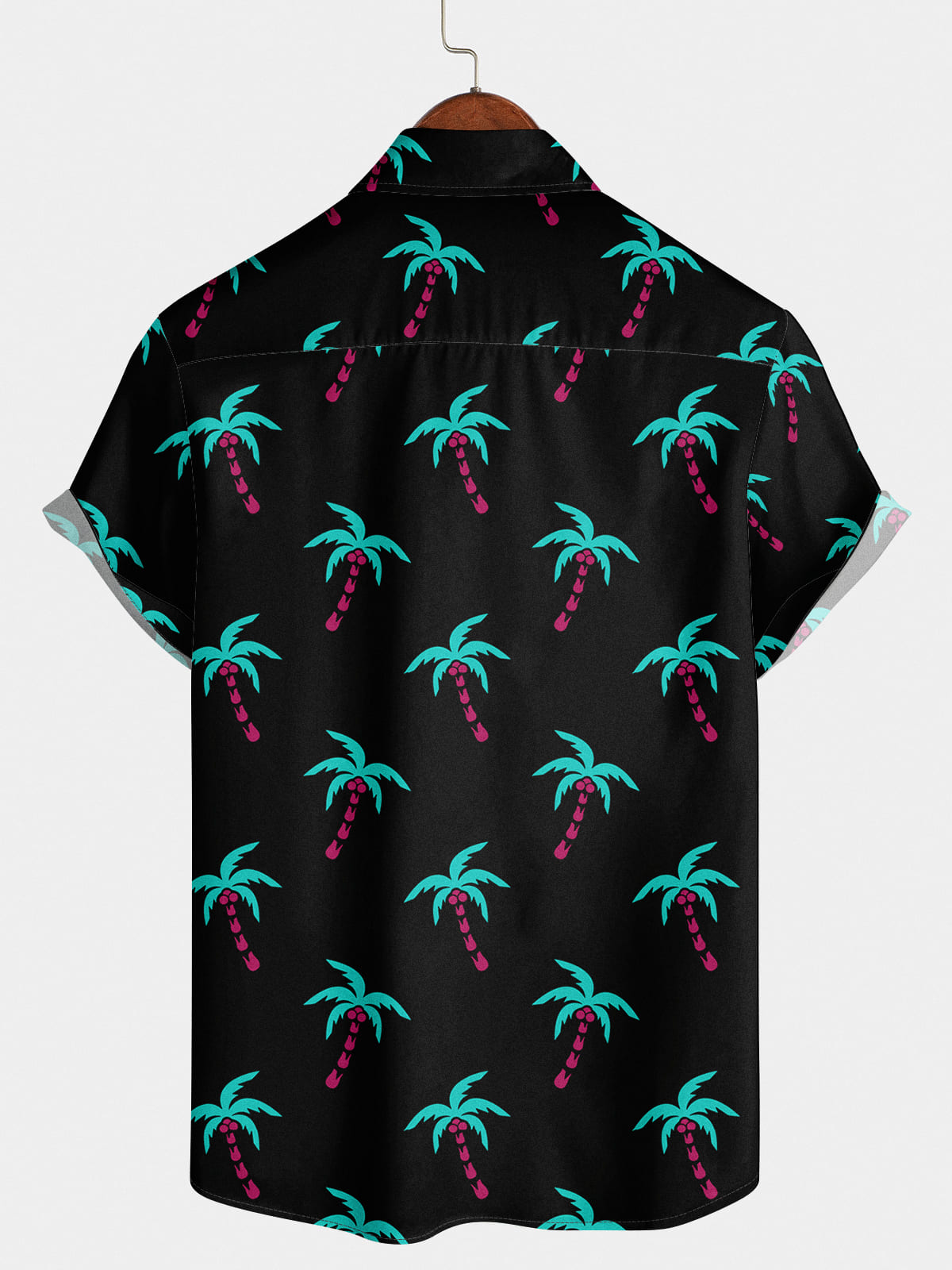 Camicia a maniche corte da uomo in cocco