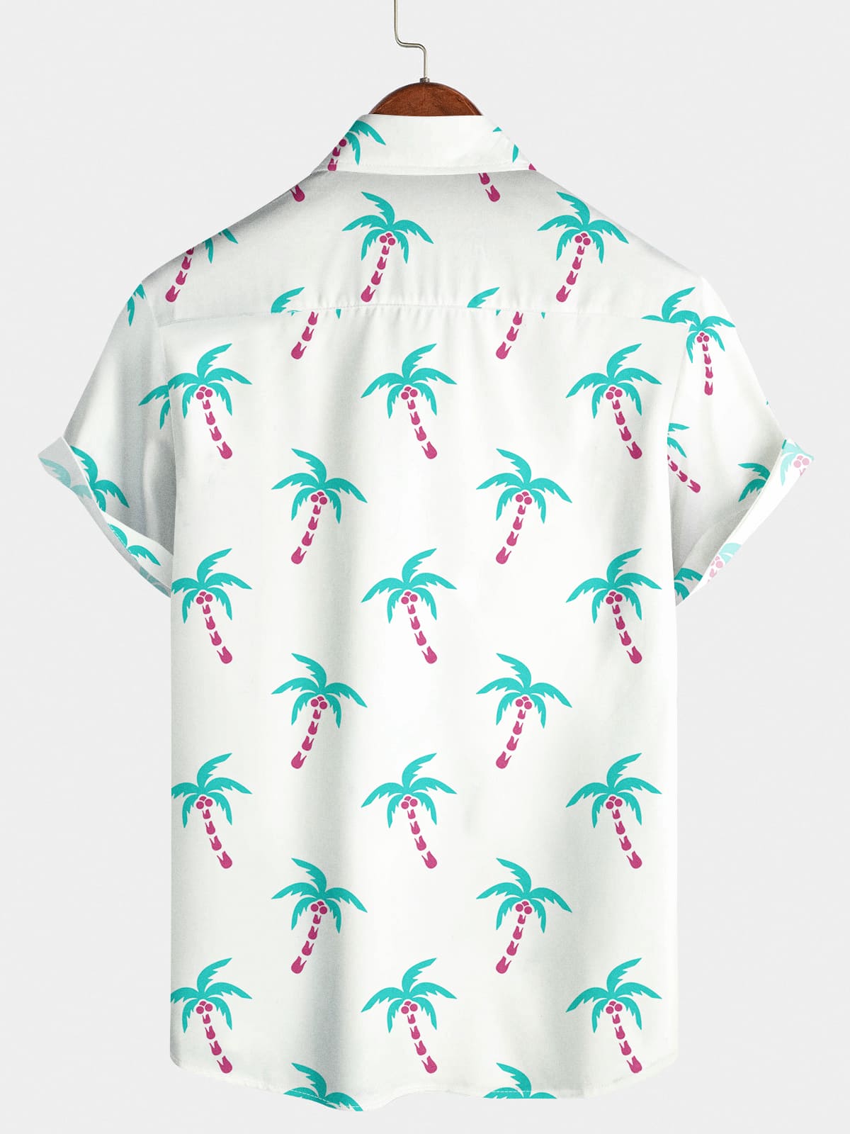 Camicia a maniche corte da uomo in cocco