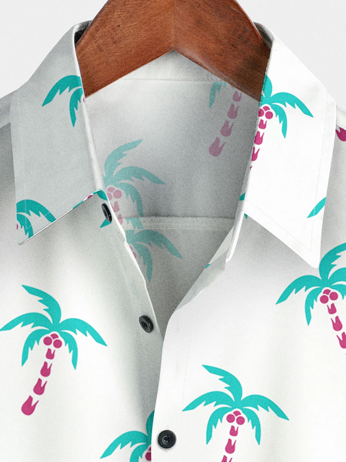 Camicia a maniche corte da uomo in cocco
