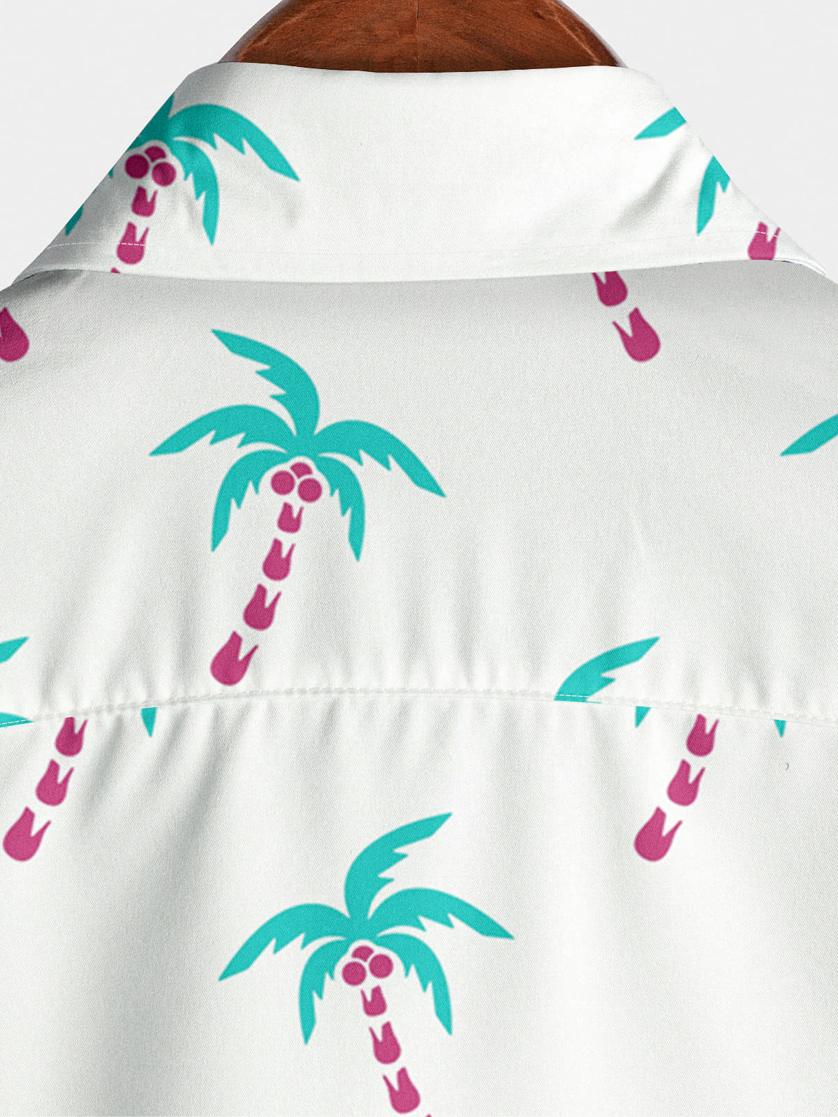 Camicia a maniche corte da uomo in cocco